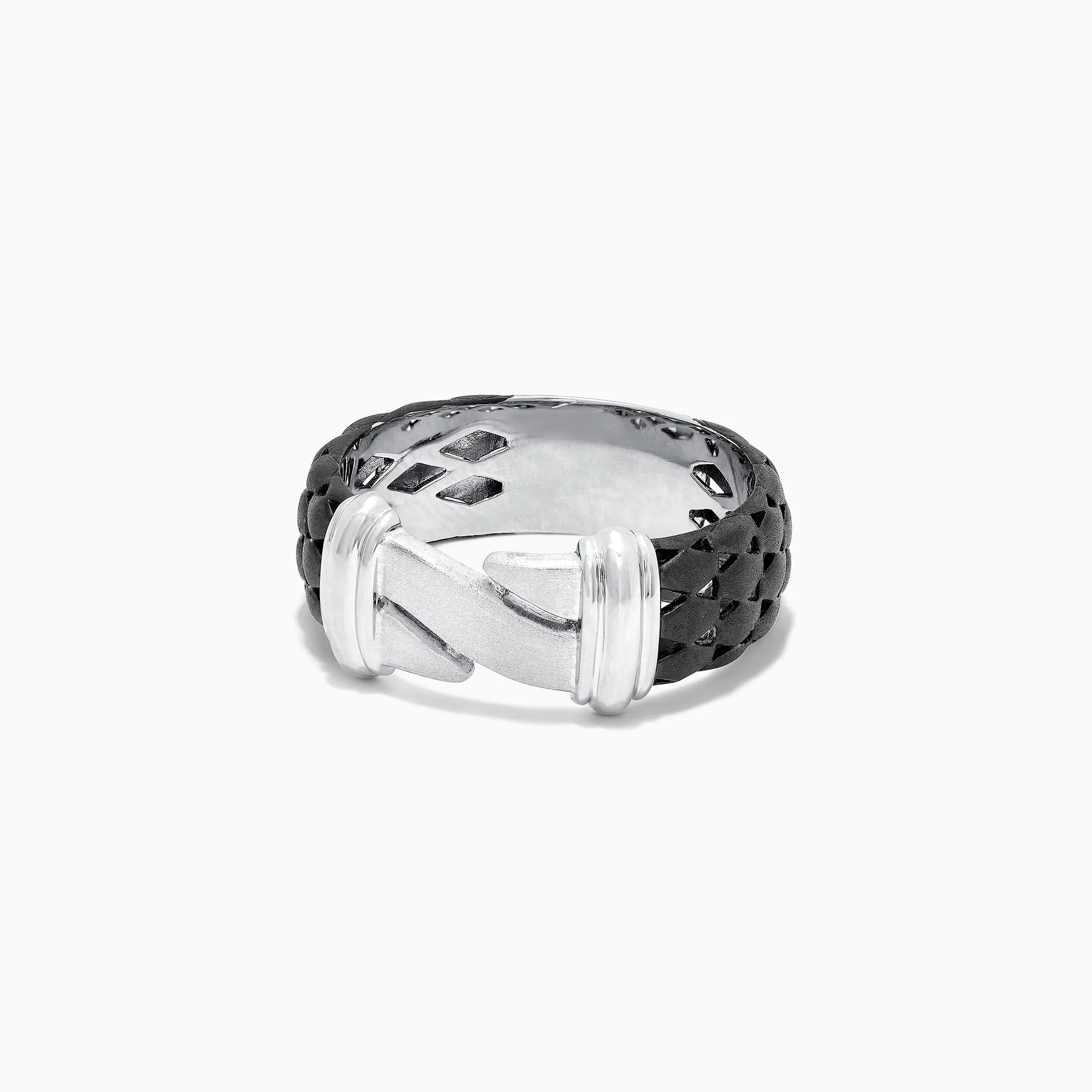 Men's Sterling Silver Black Rhodium Finish Ring sold by Effy product image thumbnail 2