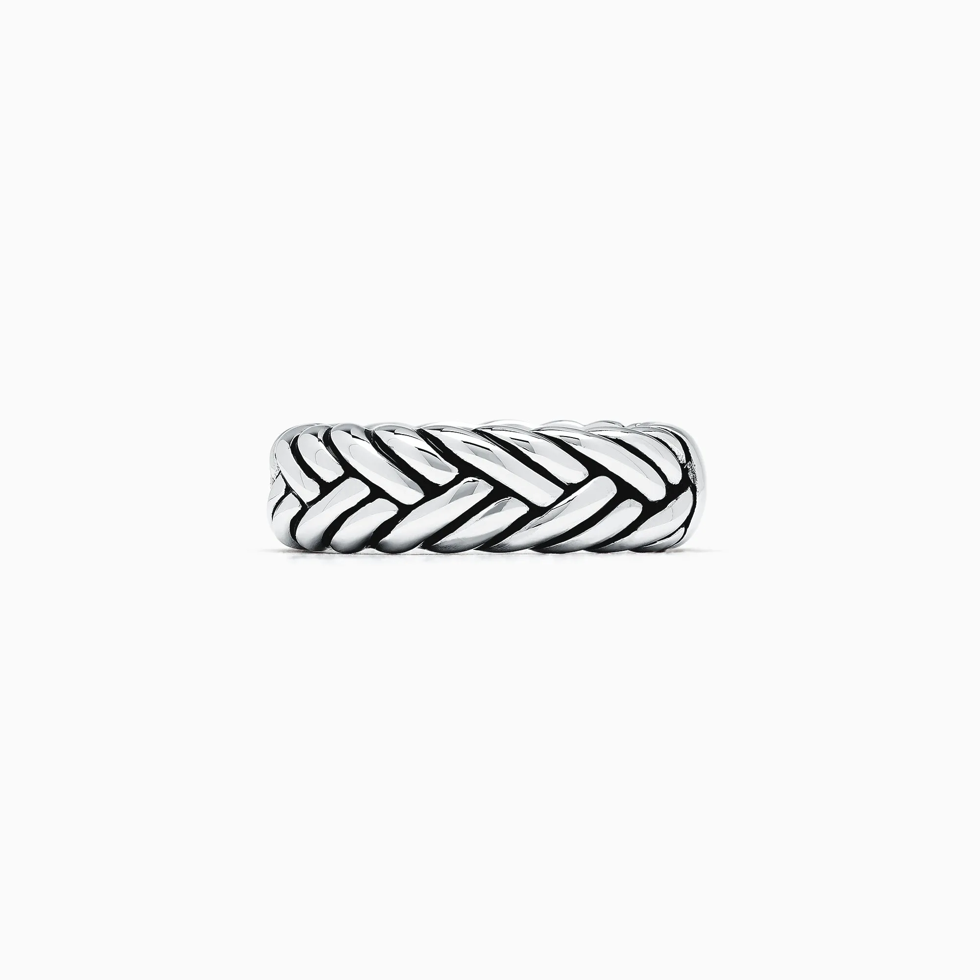 Men's Sterling Silver Braided Ring sold by Effy product image thumbnail 2