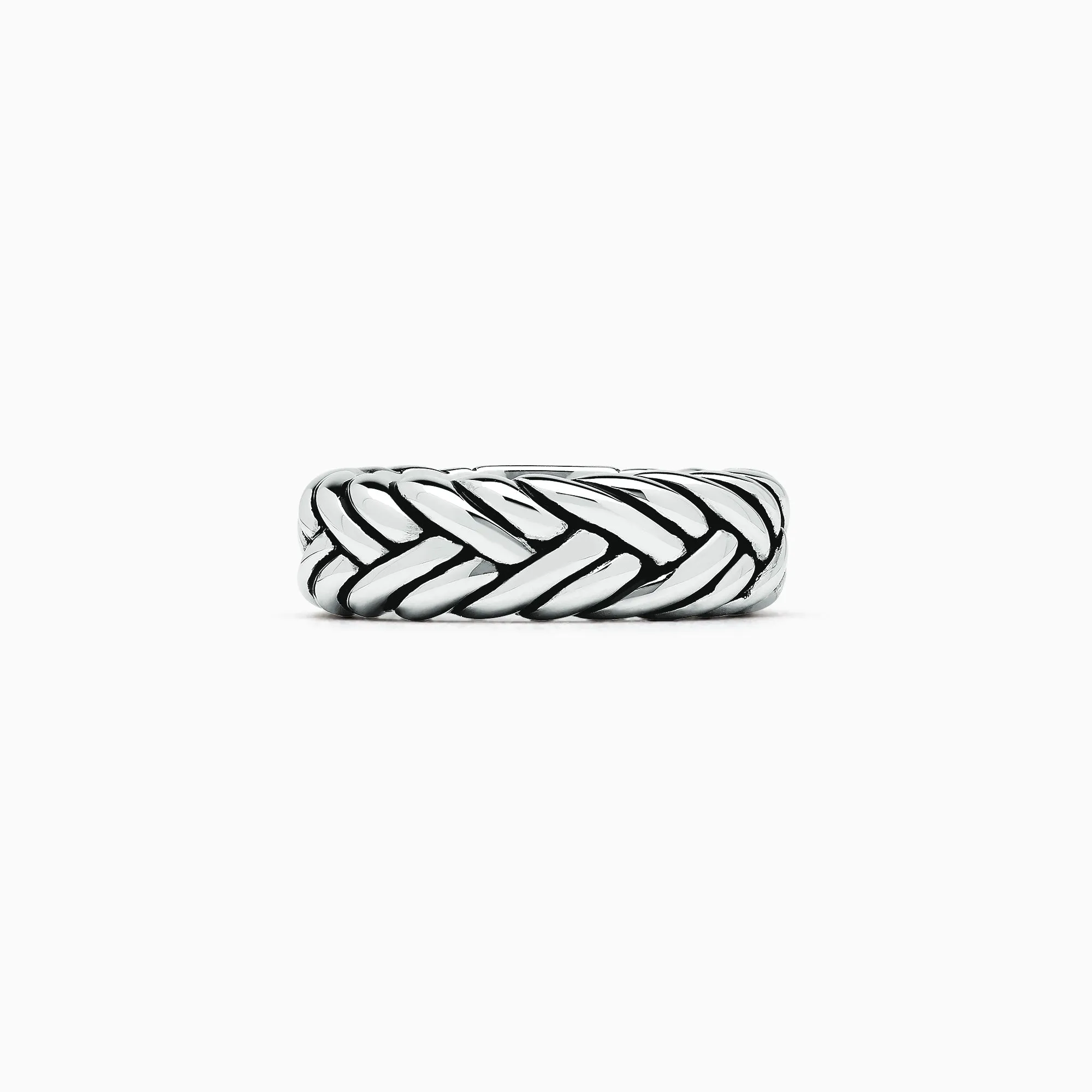 Men's Sterling Silver Braided Ring sold by Effy