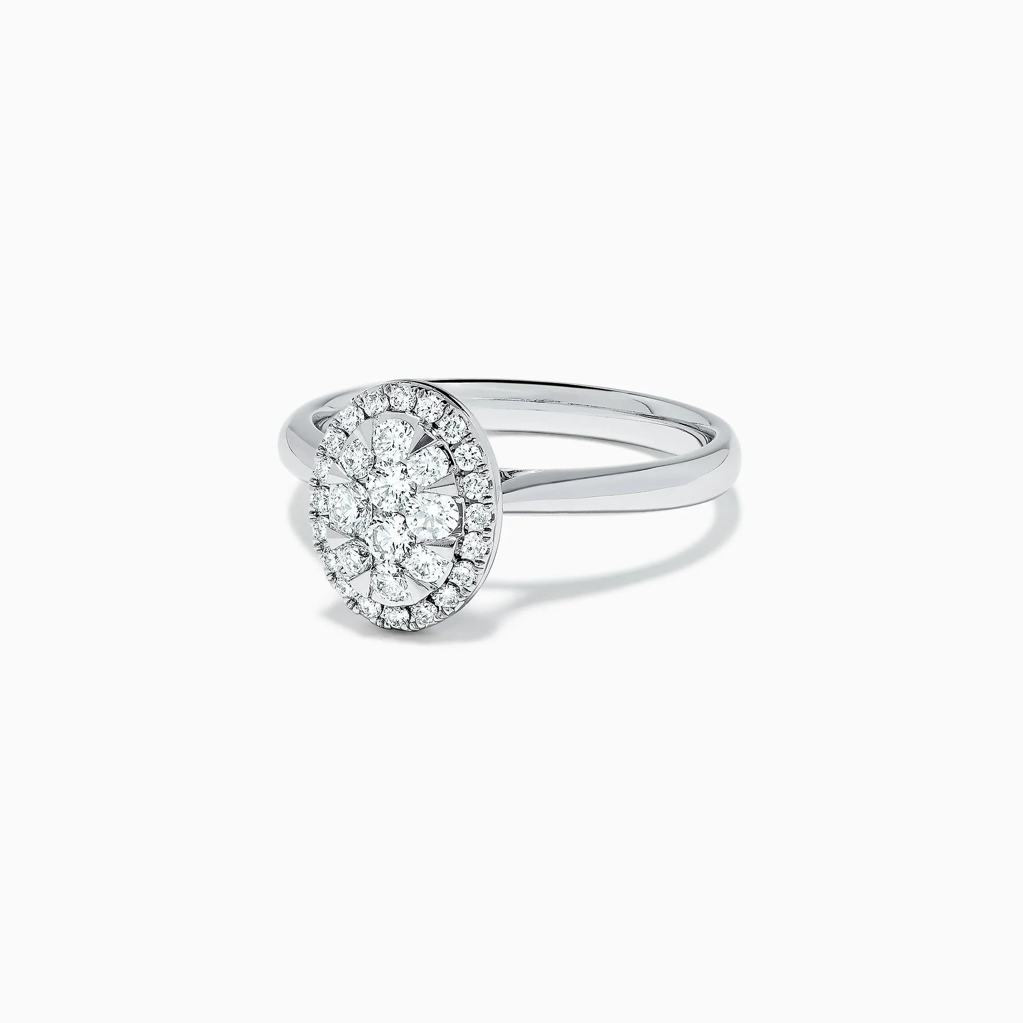 Bouquet 14K White Gold Diamond Ring, 0.46 TCW sold by Effy product image thumbnail 2