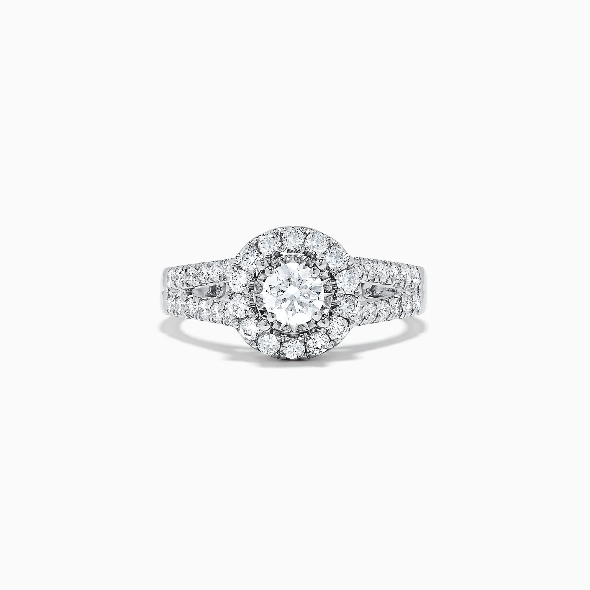 Bridal 14K White Gold Diamond Ring, 1.02 TCW sold by Effy