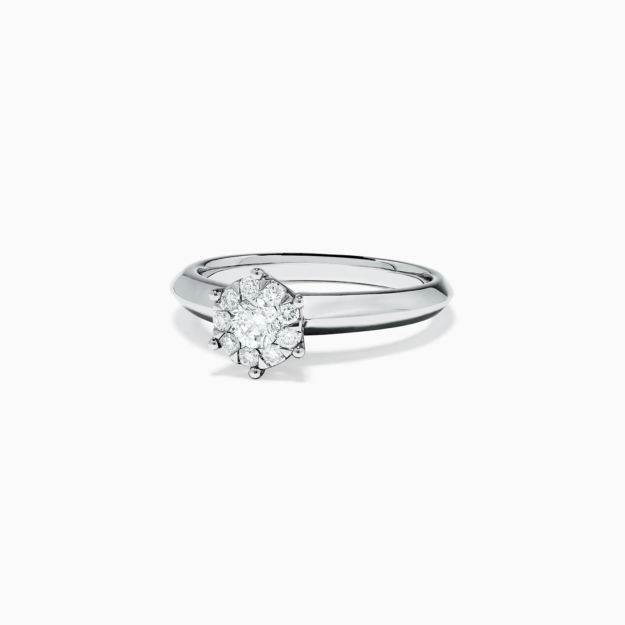Bridal 14K White Gold Diamond Ring, 0.39 TCW sold by Effy product image thumbnail 2