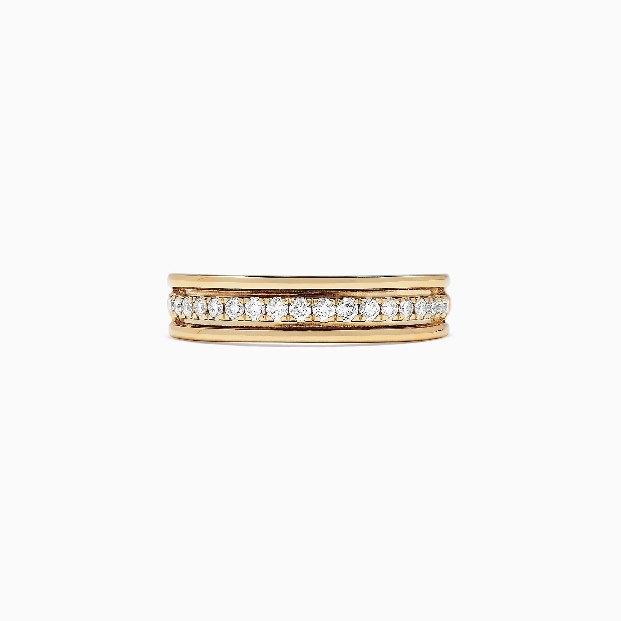 D'Oro 14K Yellow Gold Diamond Band, 0.25 TCW sold by Effy