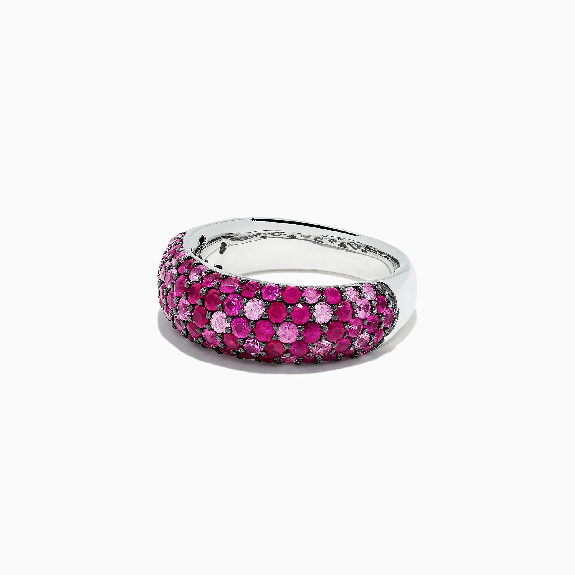 925 Sterling Silver Pink Sapphire Splash Ring, 2.43 TCW sold by Effy product image thumbnail 2