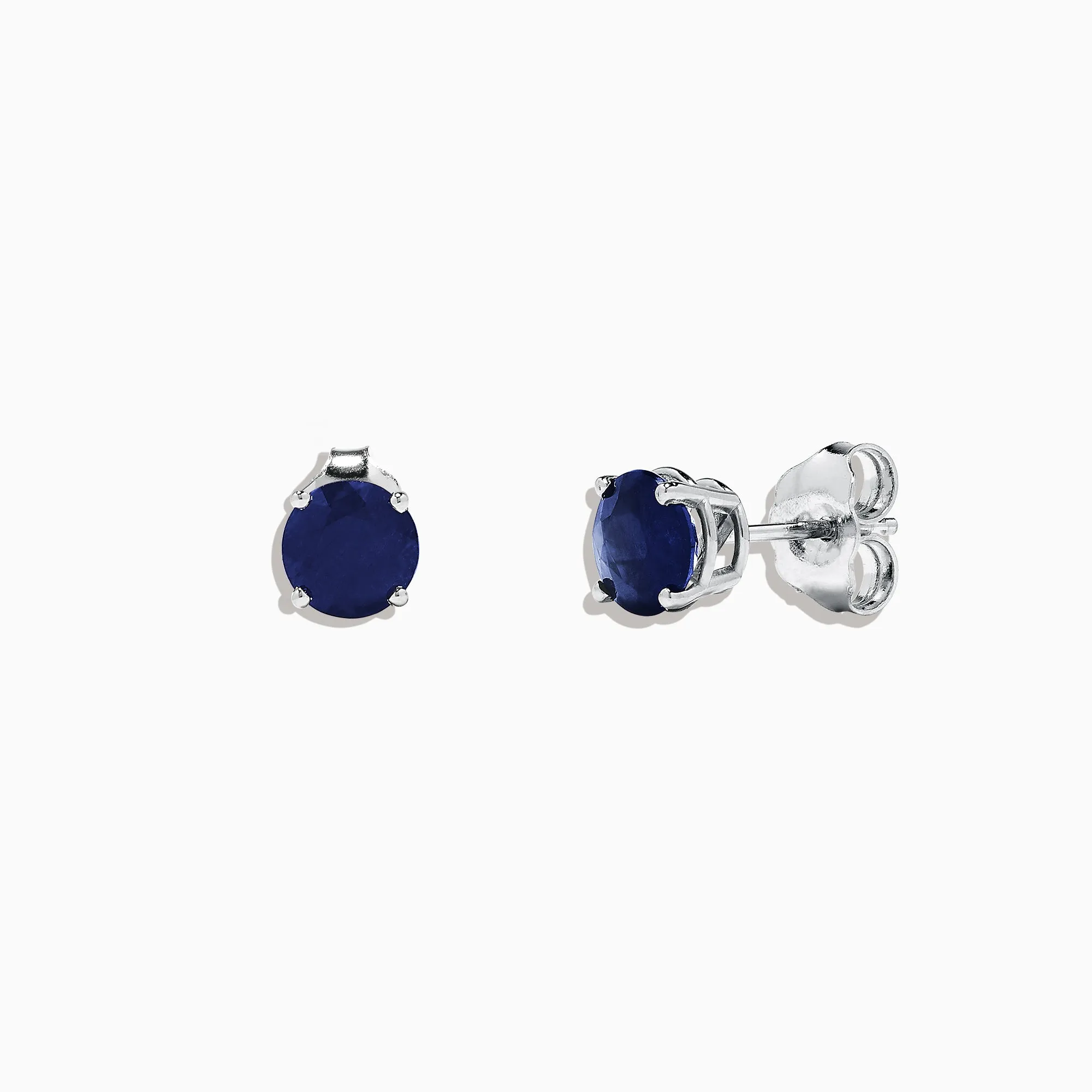 Royale Bleu 14K White Gold Sapphire Stud Earrings, 2.00 TCW sold by Effy product image thumbnail 2