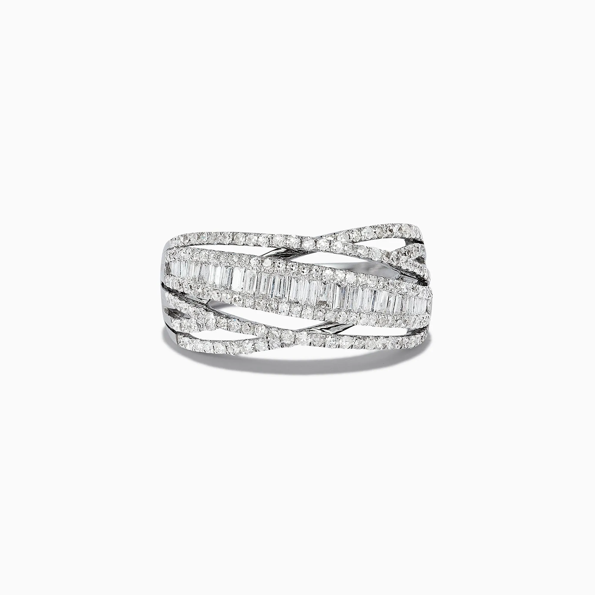 Classique 14K White Gold Diamond Ring, 0.98 TCW sold by Effy