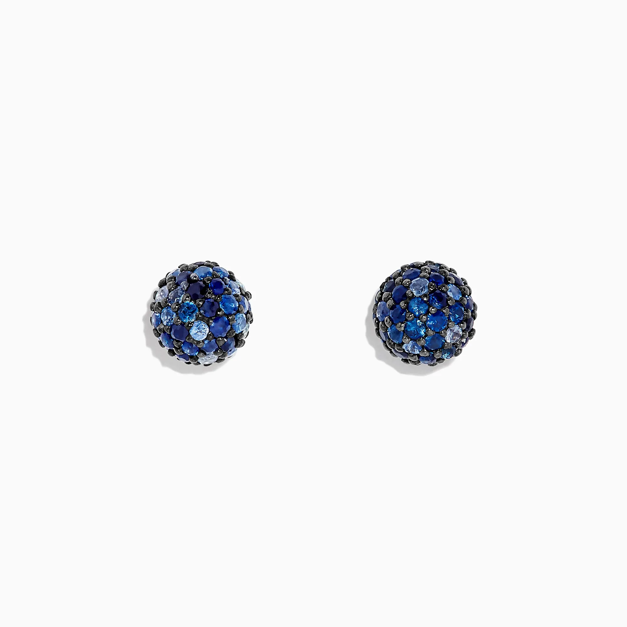 925 Sterling Silver Blue Sapphire Splash Stud Earrings, 2.26 TCW sold by Effy product image thumbnail 2