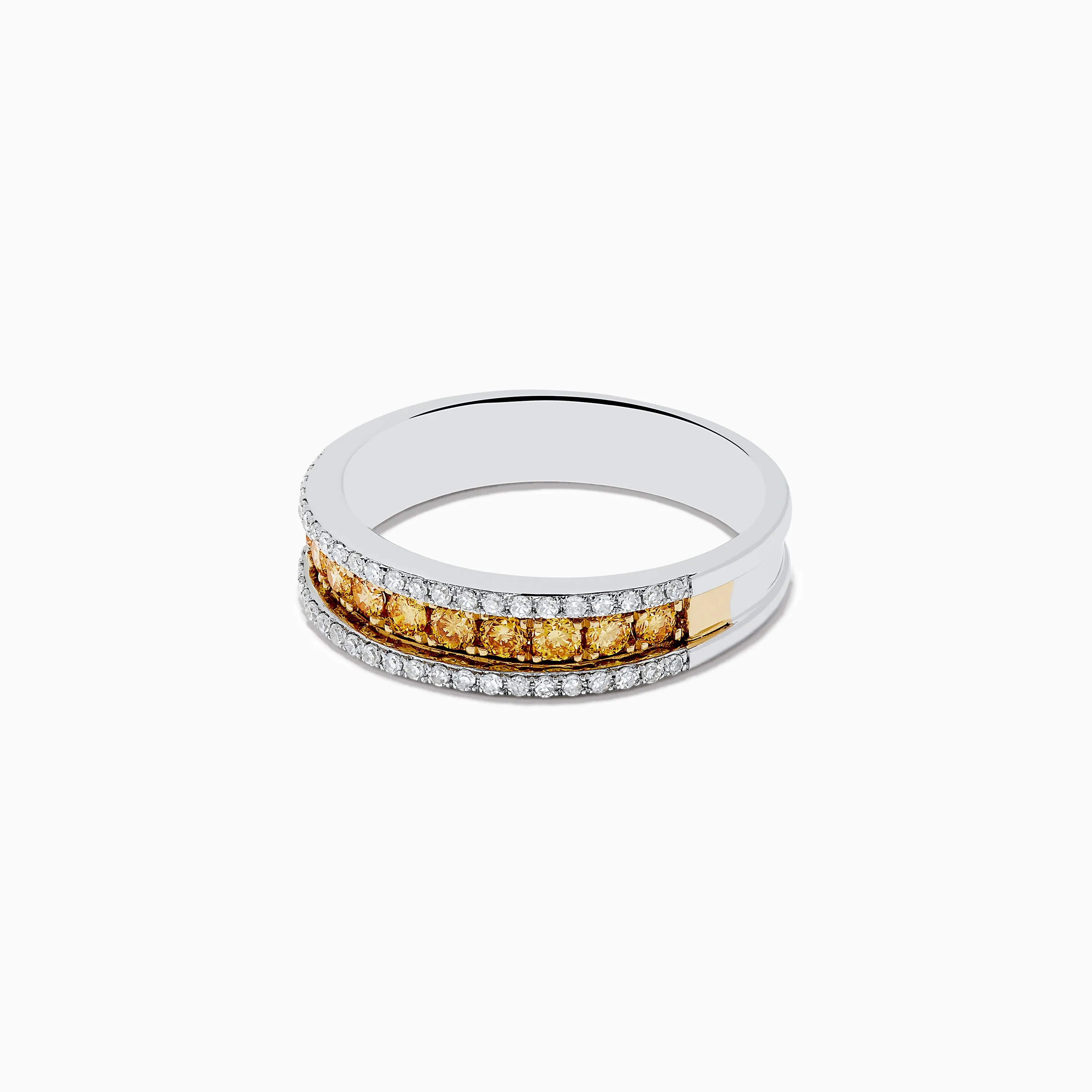 Canare 14K Two Tone Gold Yellow and White Diamond Ring, 0.58 TCW sold by Effy product image thumbnail 2