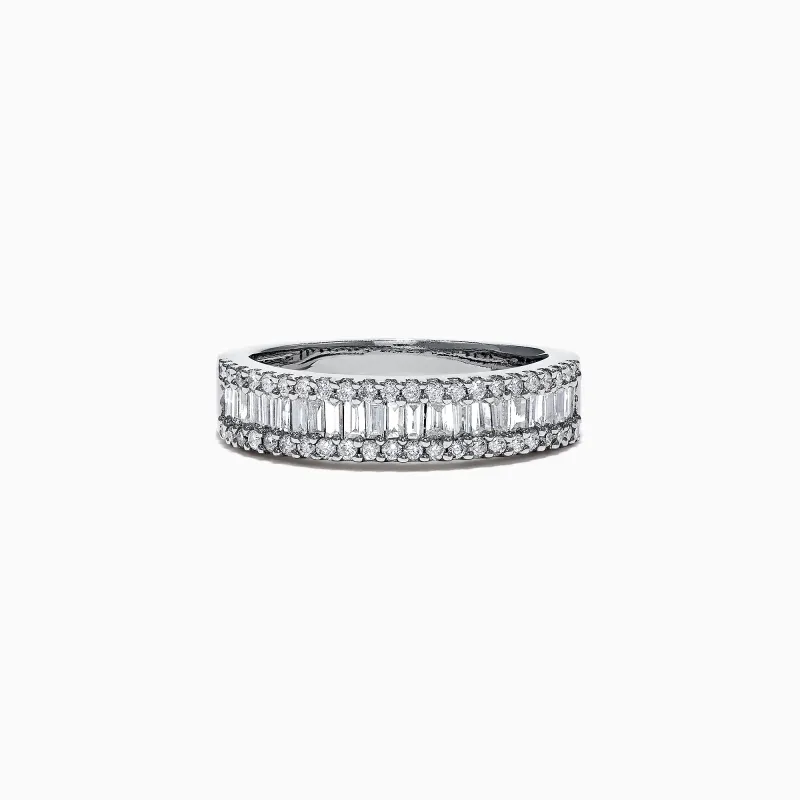 Classique 14K White Gold Diamond Ring sold by Effy