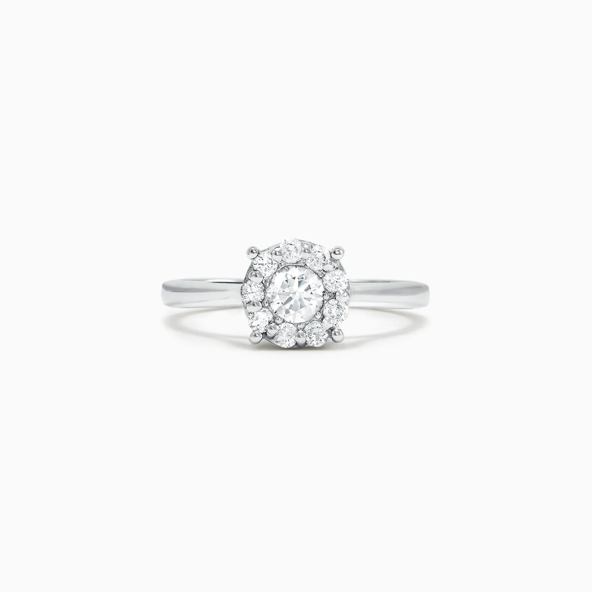 Bouquet 14K White Gold Diamond Cluster Ring, 0.51 TCW sold by Effy