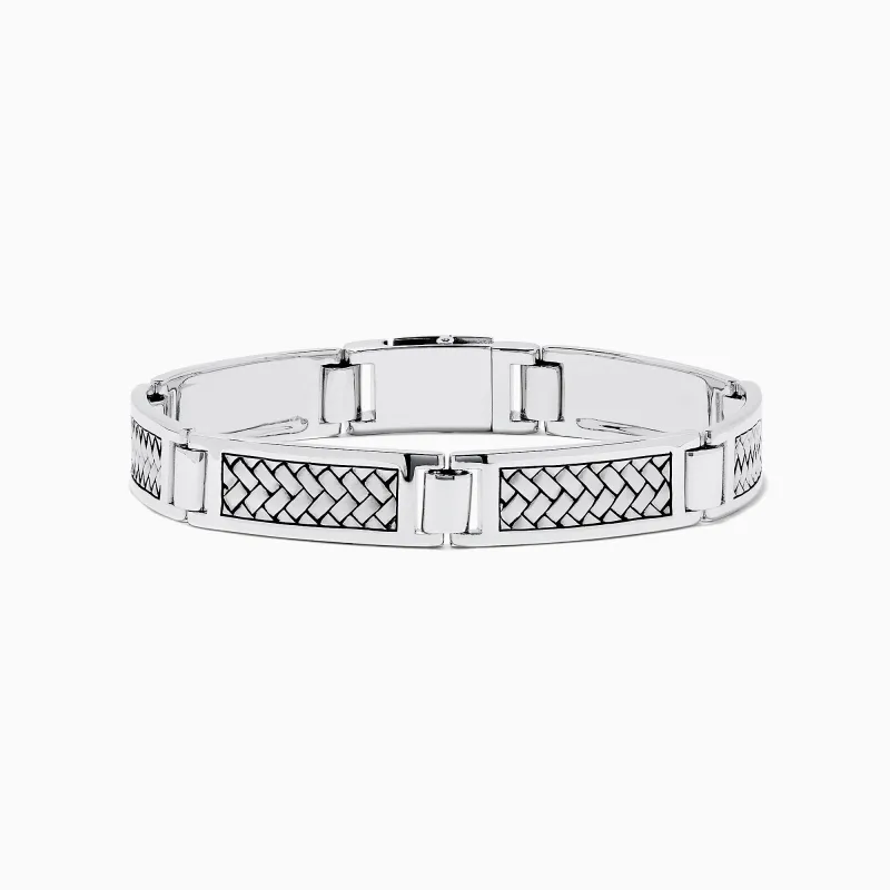 Men's 925 Sterling Silver Bracelet sold by Effy