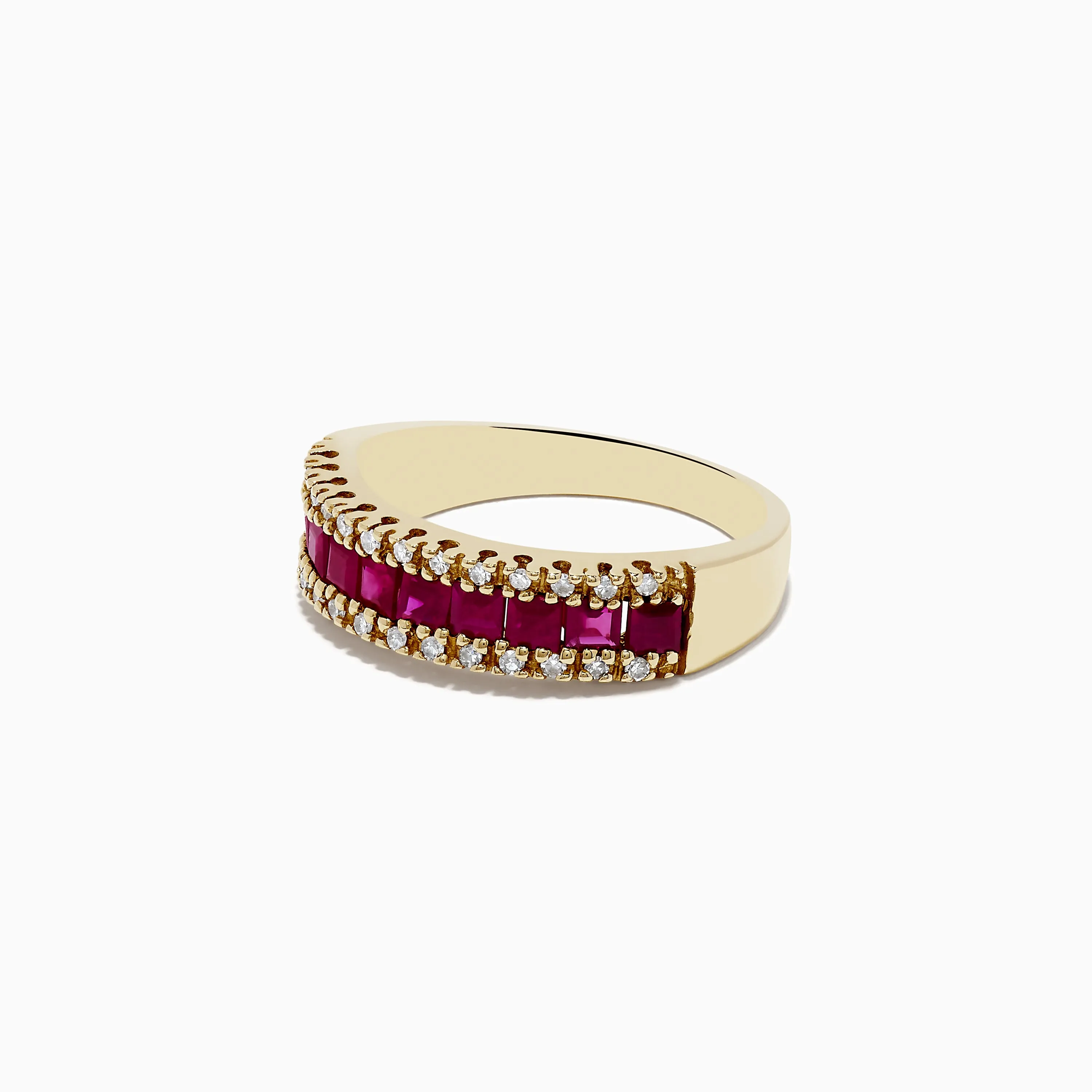 Ruby Royal 14K Yellow Gold Princess Cut Ruby Band, 1.46 TCW sold by Effy product image thumbnail 2
