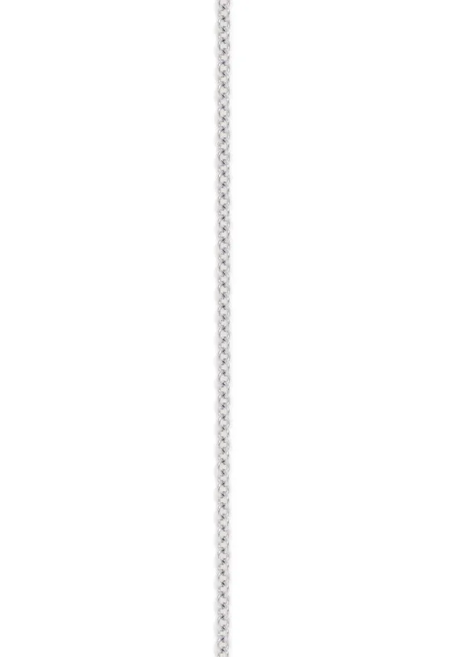 14K White Gold 1.5mm 18" Cable Chain sold by Effy product image thumbnail 2