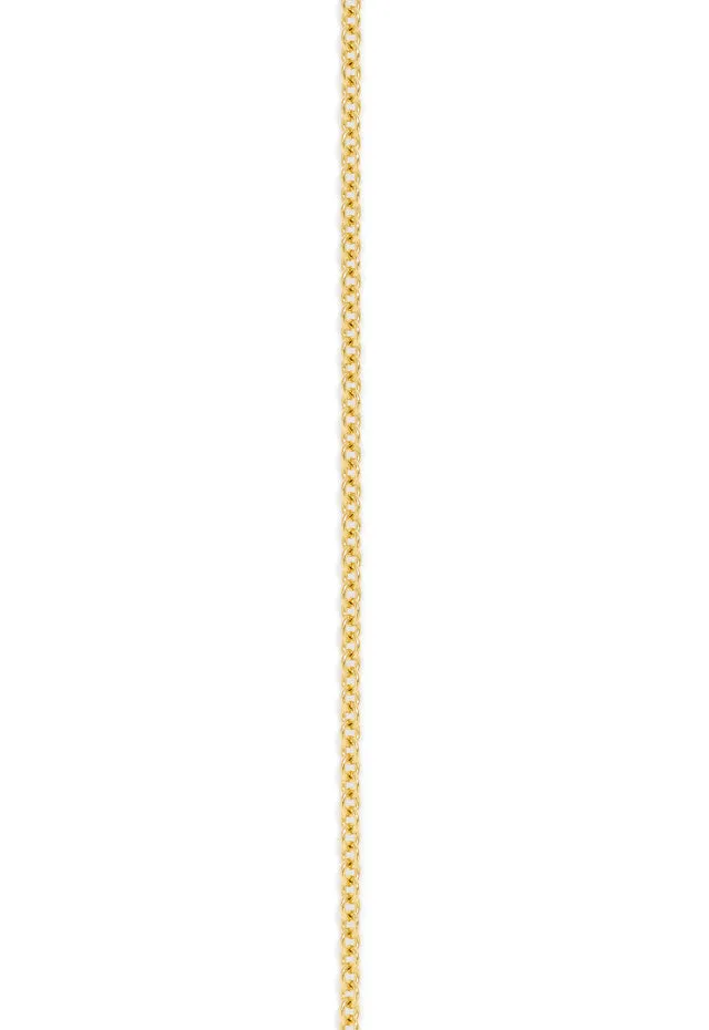 14K Yellow Gold 1.5mm 18" Cable Chain sold by Effy product image thumbnail 2