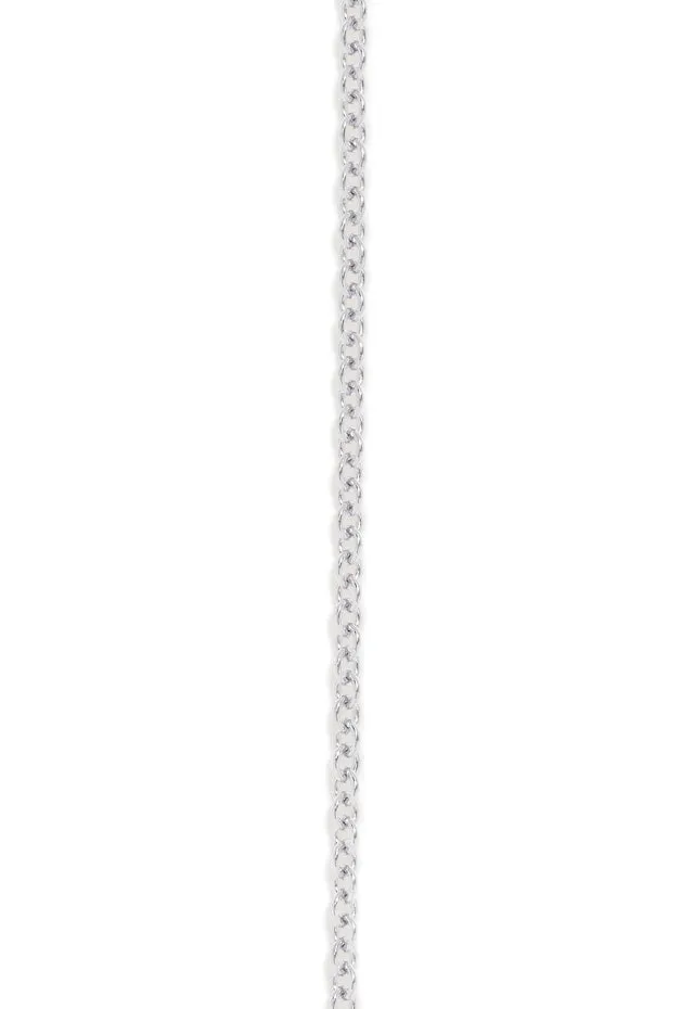 14K White Gold 2mm 18" Cable Chain sold by Effy product image thumbnail 2