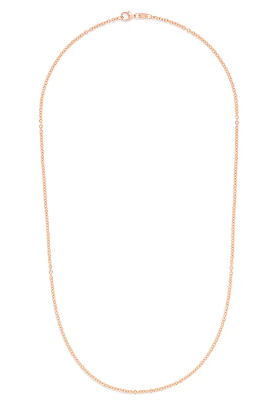 14K Rose Gold 2mm 18" Cable Chain sold by Effy