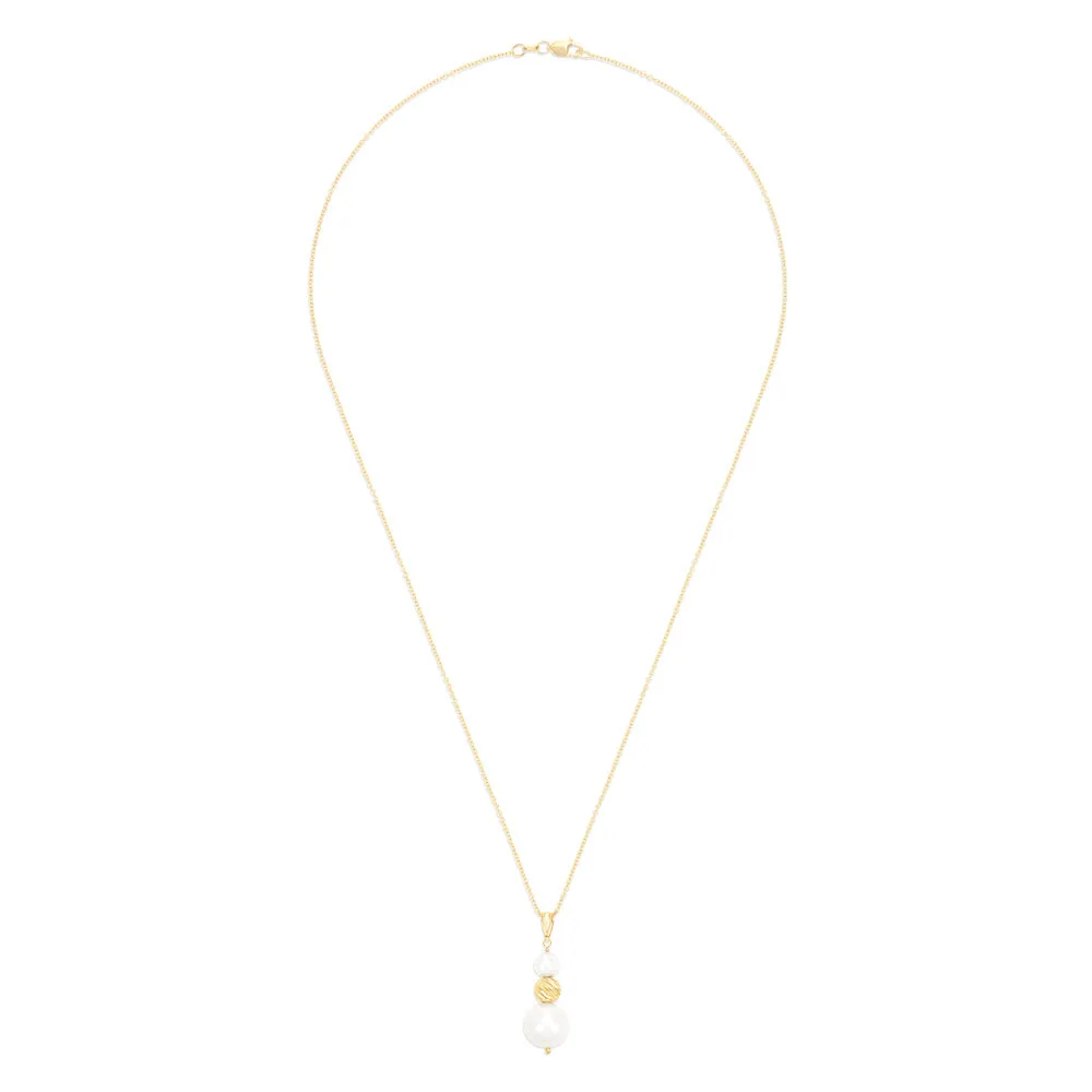 14K Yellow Gold Cultured Fresh Water Pearl Pendant sold by Effy product image thumbnail 2
