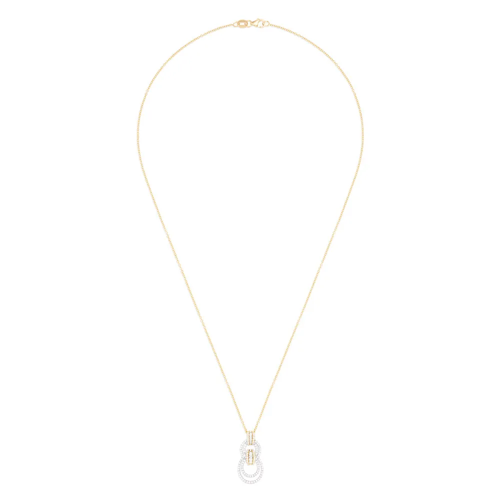 Duo 14K White and Yellow Gold Diamond Pendant, 0.52 TCW sold by Effy product image thumbnail 2