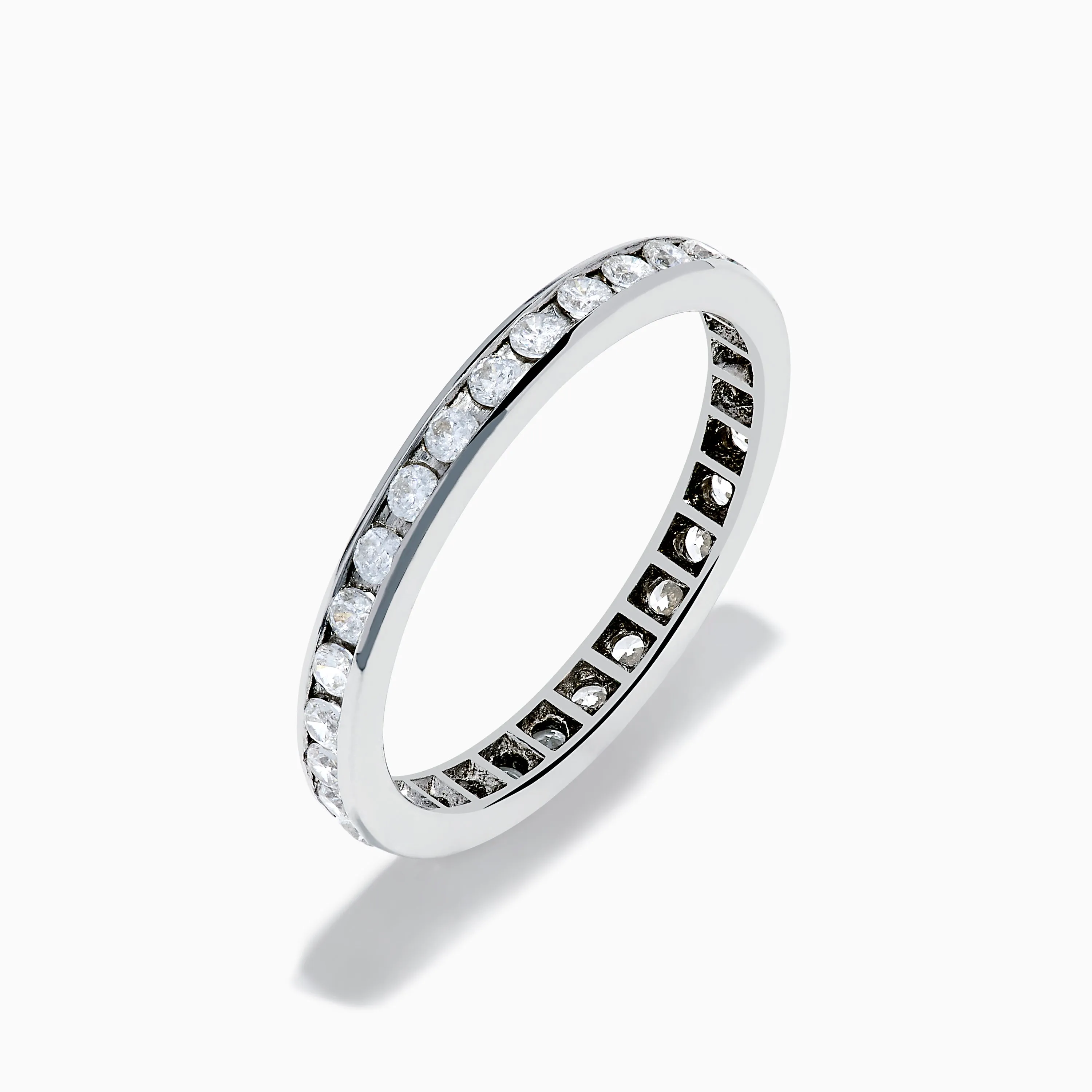 14K White Gold Channel Set Diamond Eternity Band, 0.50 TCW sold by Effy product image thumbnail 4
