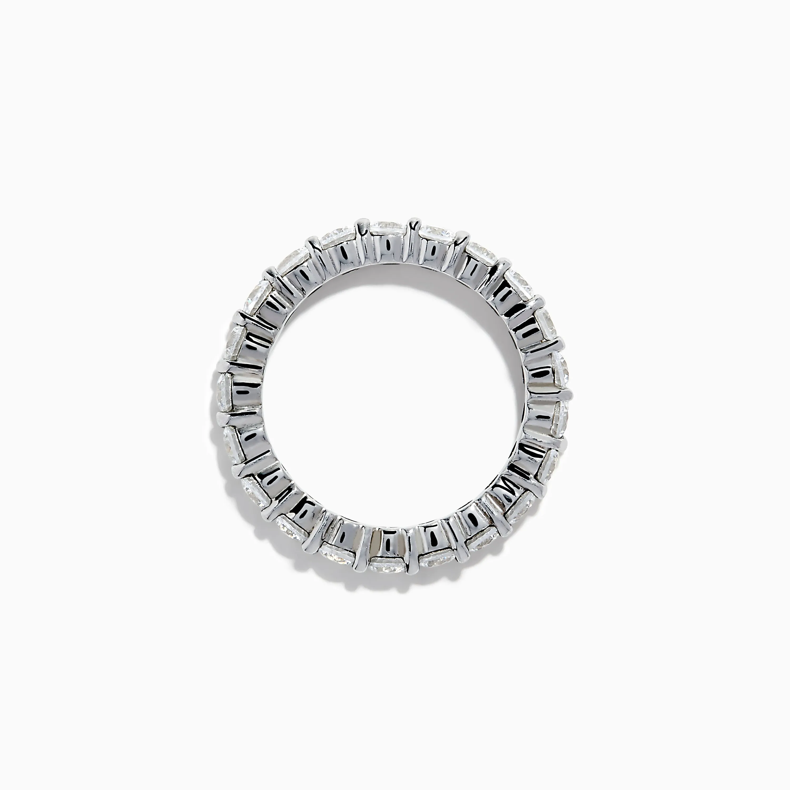 14K White Gold Prong Set Diamond Eternity Band, 2.00 TCW sold by Effy product image thumbnail 3