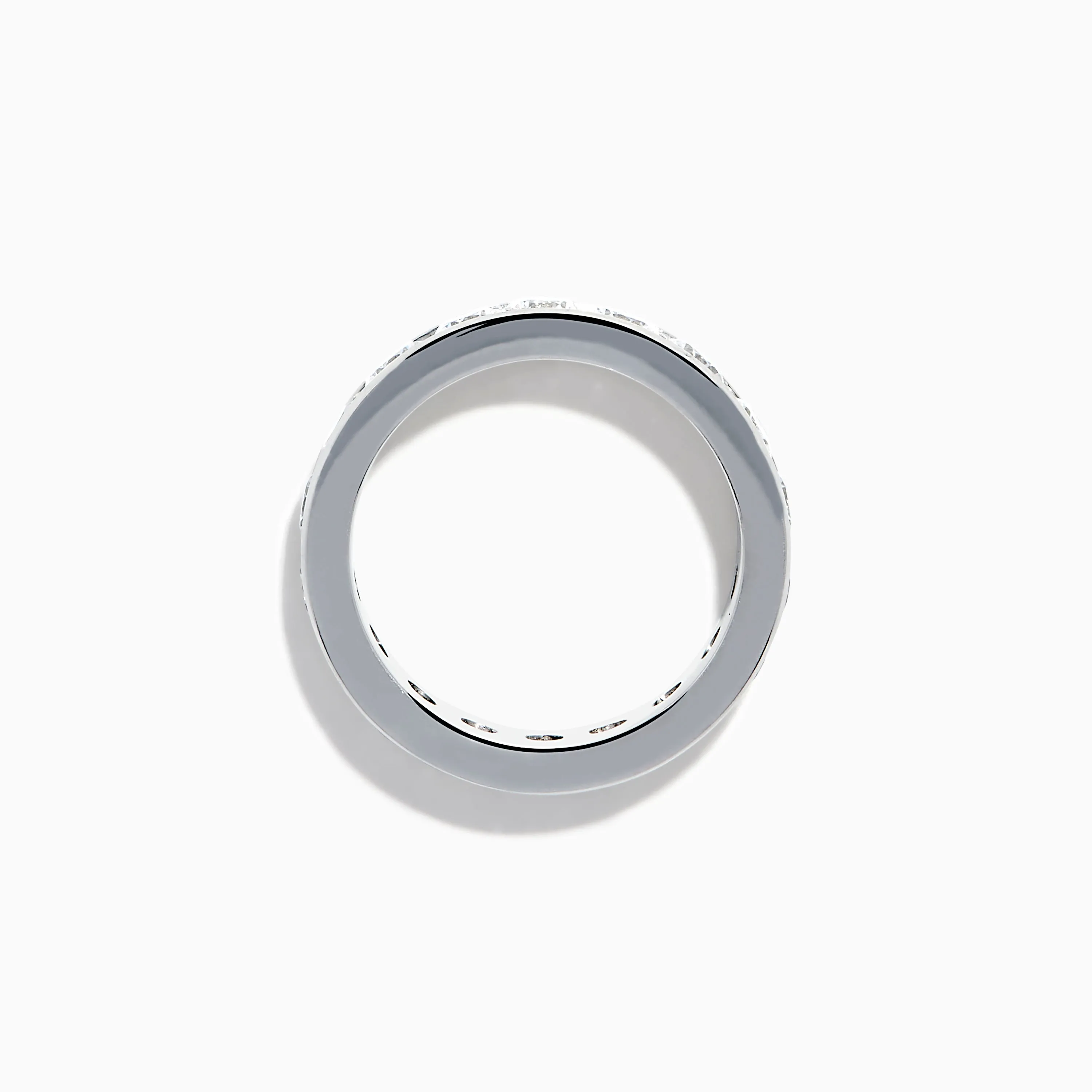 14K White Gold Channel Set Diamond Eternity Band, 3.00 TCW sold by Effy product image thumbnail 3