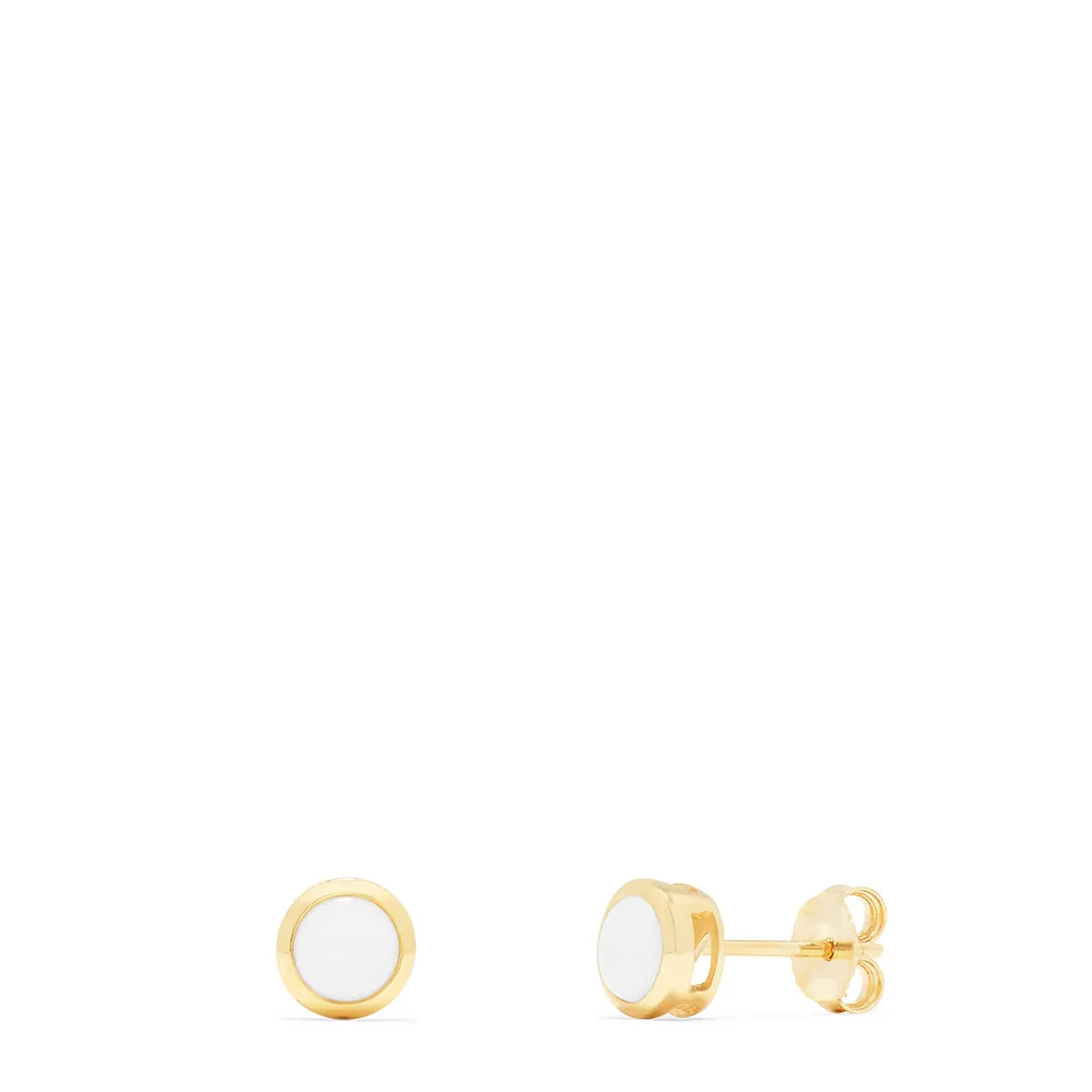 Aurora 14K Yellow Gold Opal Stud Earrings, 0.75 TCW sold by Effy product image thumbnail 2