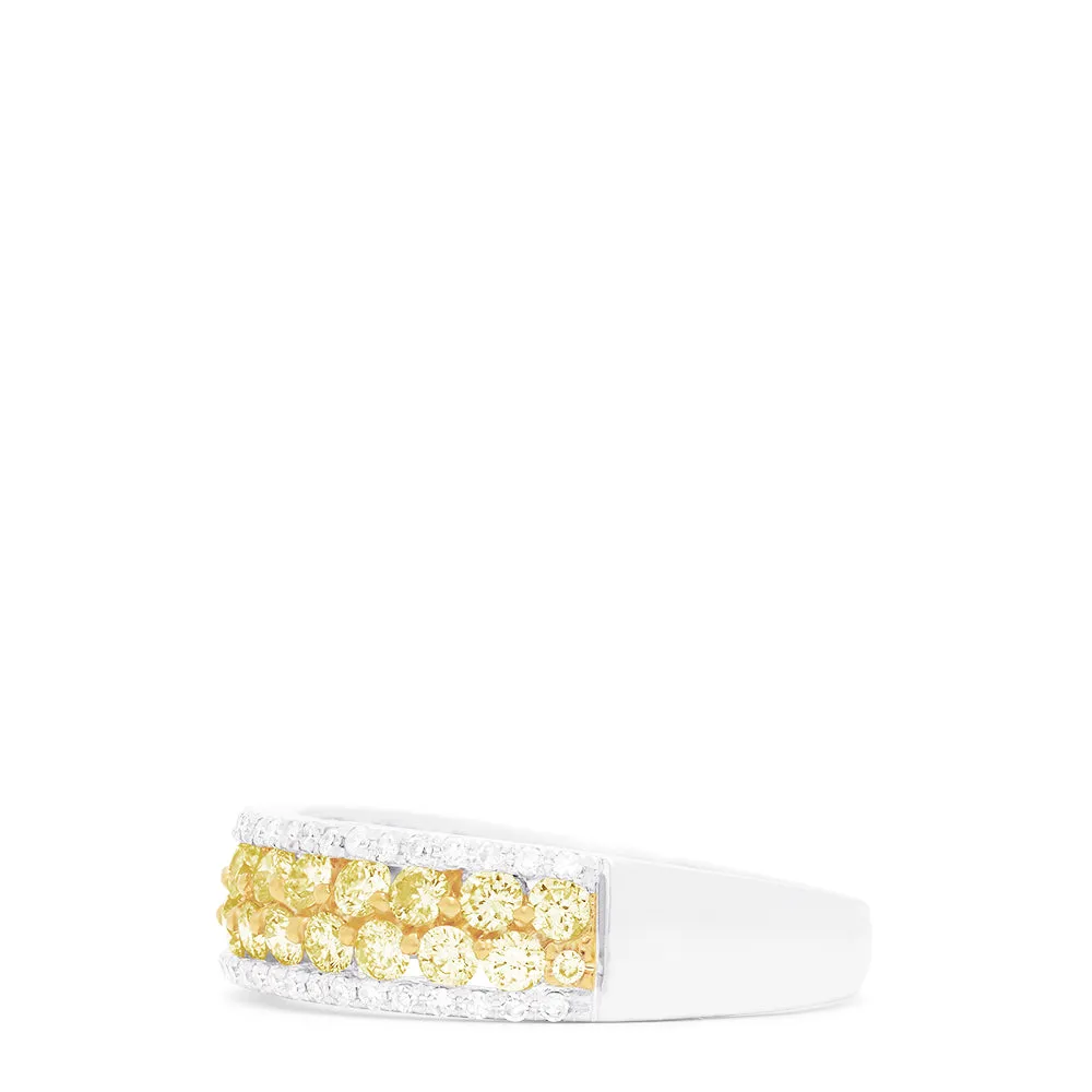 Canare 14K Two-Tone Gold Yellow Diamond Band, 1.01 TCW sold by Effy product image thumbnail 3