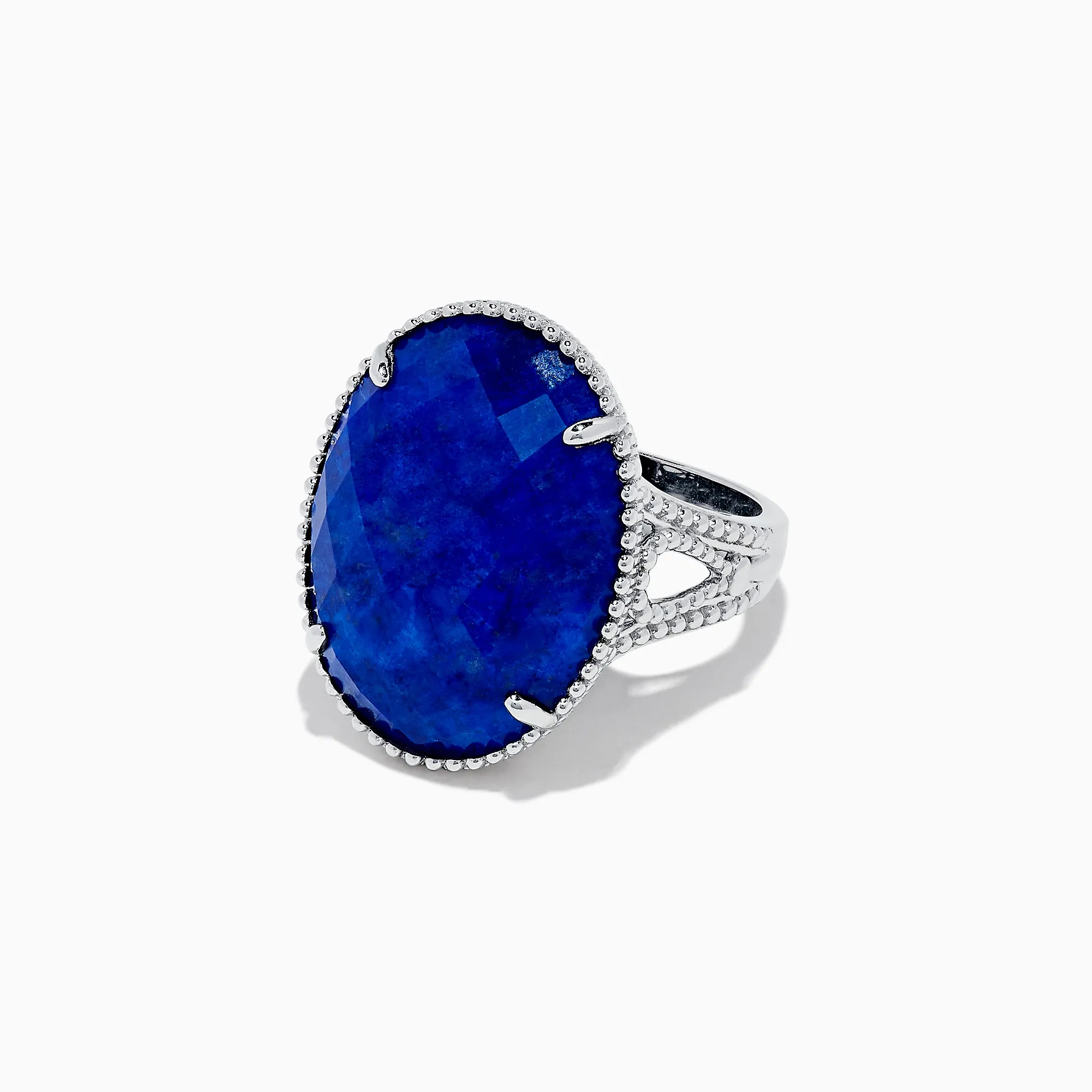 925 Sterling Silver Lapis Lazuli Cocktail Ring, 13.85 TCW sold by Effy product image thumbnail 2
