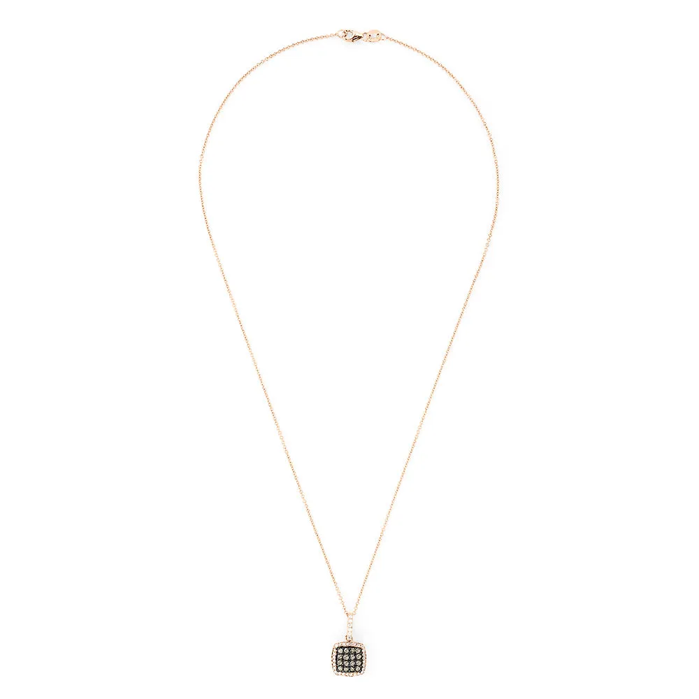 14K Rose Gold Espresso and White Diamond Pendant, 0.60 TCW sold by Effy product image thumbnail 2