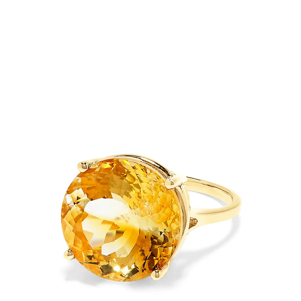 14K Yellow Gold Citrine Ring, 12.54 TCW sold by Effy product image thumbnail 2