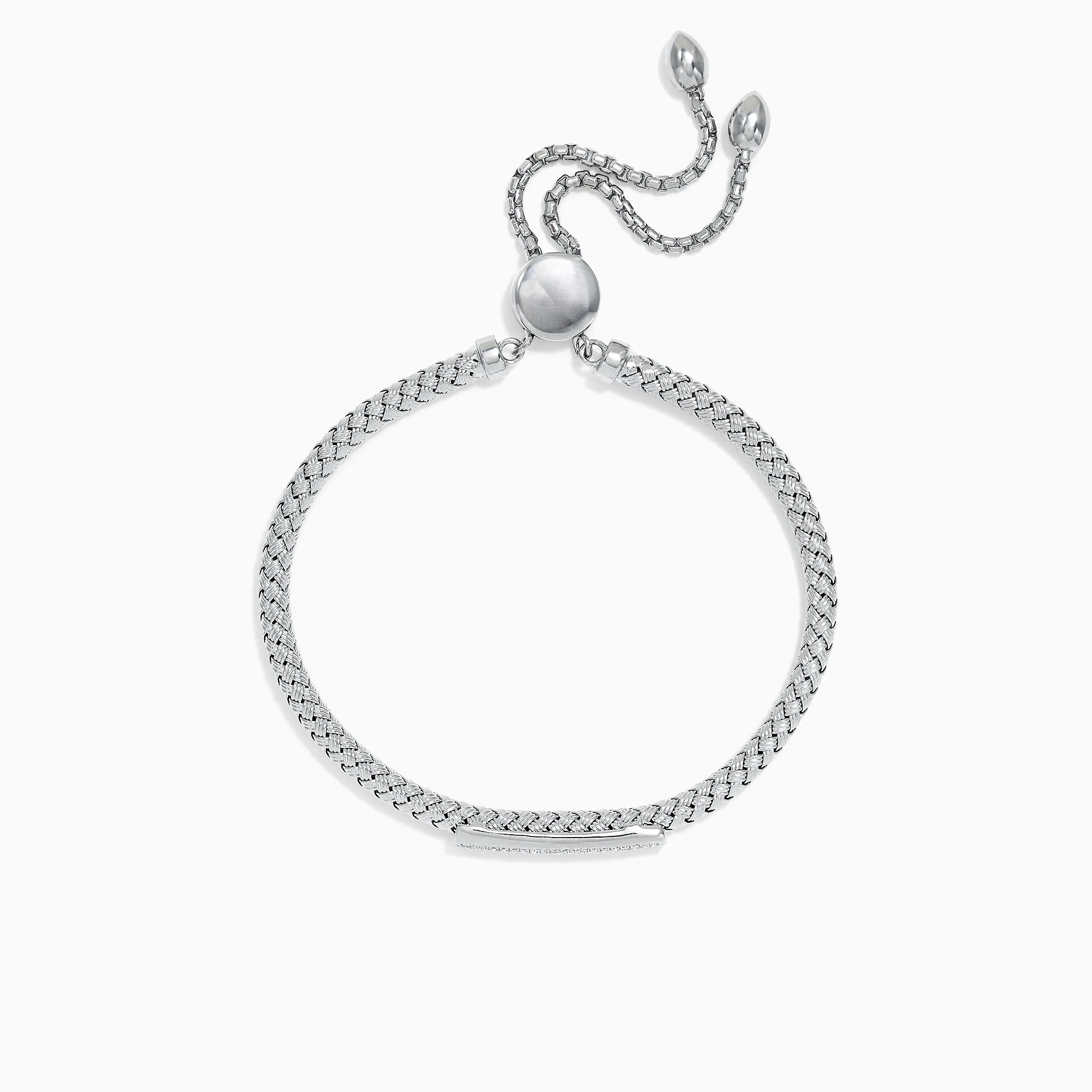 925 Sterling Silver Diamond Accented Bracelet, 0.17 TCW sold by Effy product image thumbnail 2