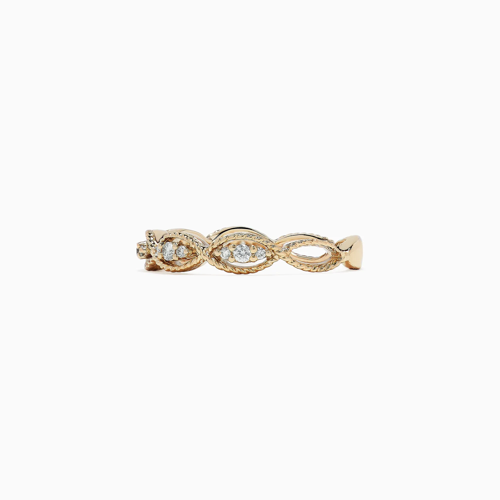 D'Oro 14K Yellow Gold Diamond Ring, 0.20 TCW sold by Effy product image thumbnail 3