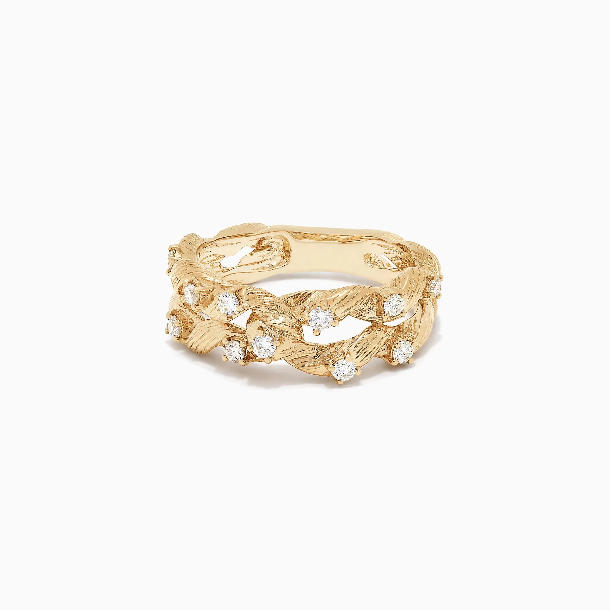 D'Oro 14K Yellow Gold Diamond Ring, 0.33 TCW sold by Effy product image thumbnail 2
