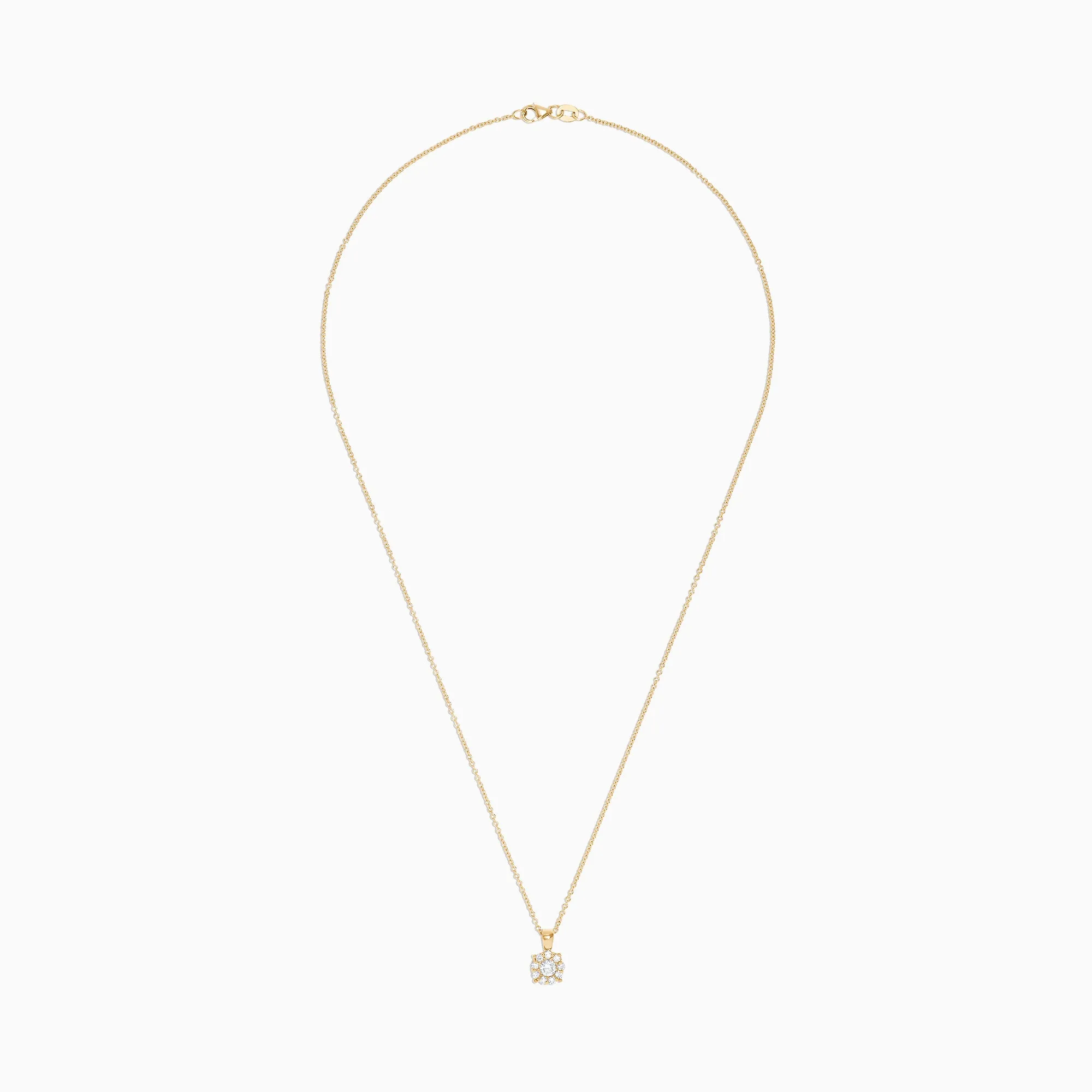 Bouquet 14K Yellow Gold Diamond Cluster Pendant, 0.47 TCW sold by Effy product image thumbnail 2