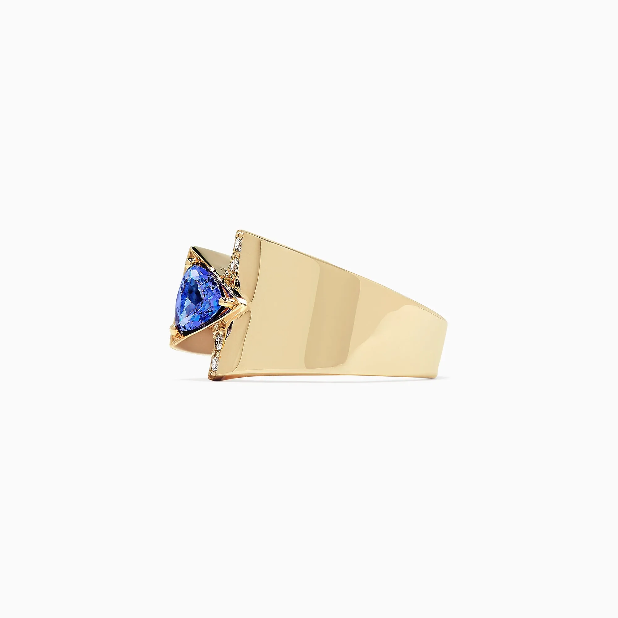 Nahla Siri 14K Yellow Gold Tanzanite & Diamond Ring, 0.74 TCW sold by Effy product image thumbnail 3