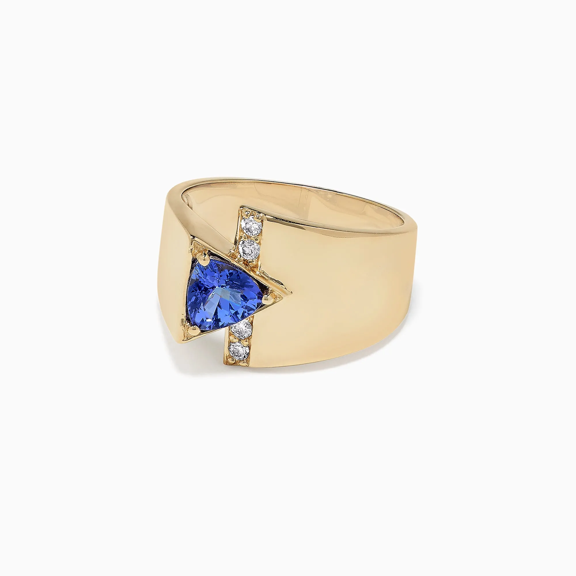 Nahla Siri 14K Yellow Gold Tanzanite & Diamond Ring, 0.74 TCW sold by Effy product image thumbnail 2