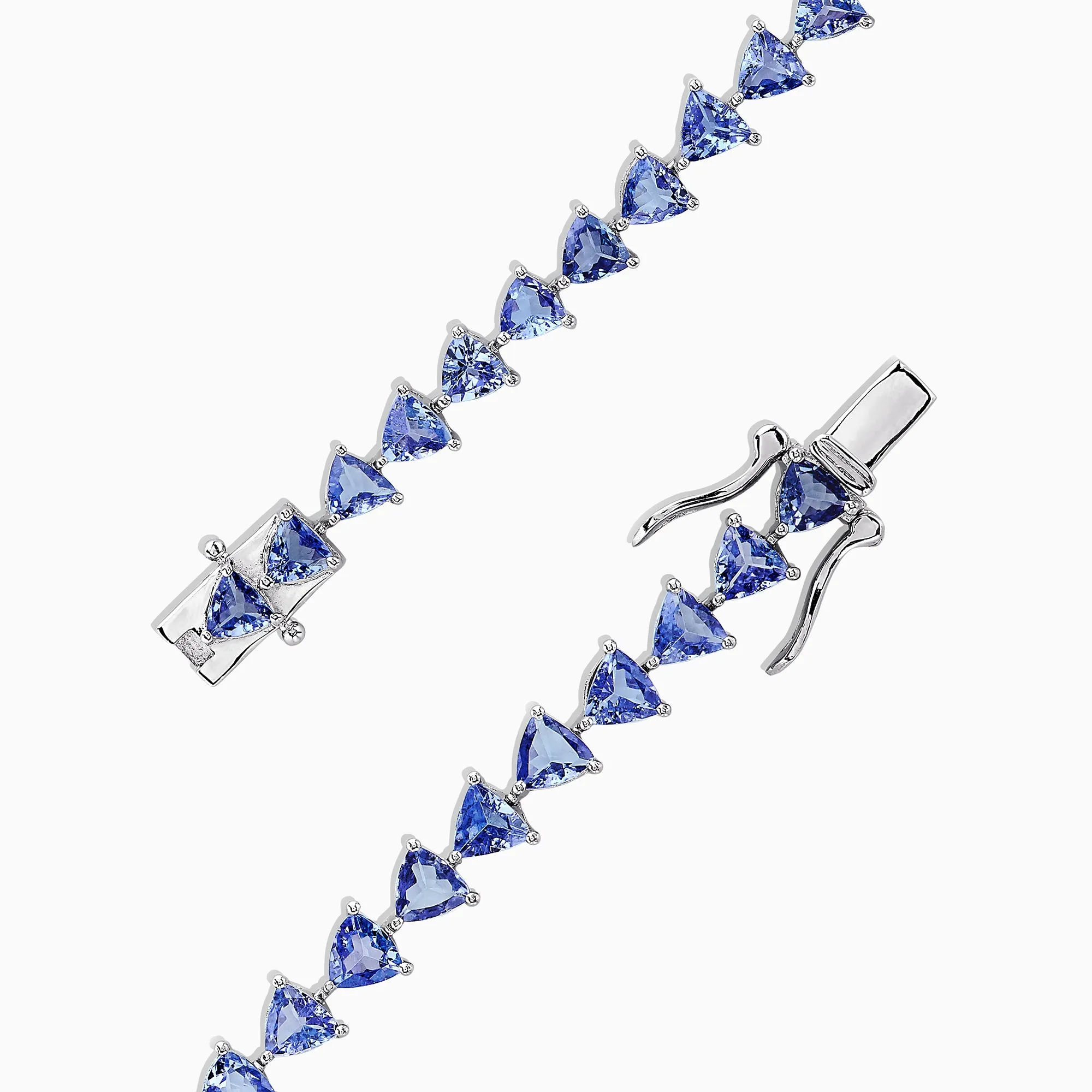 Nahla Siri Sterling Silver Tanzanite Tennis Bracelet, 11.40 TCW sold by Effy product image thumbnail 3