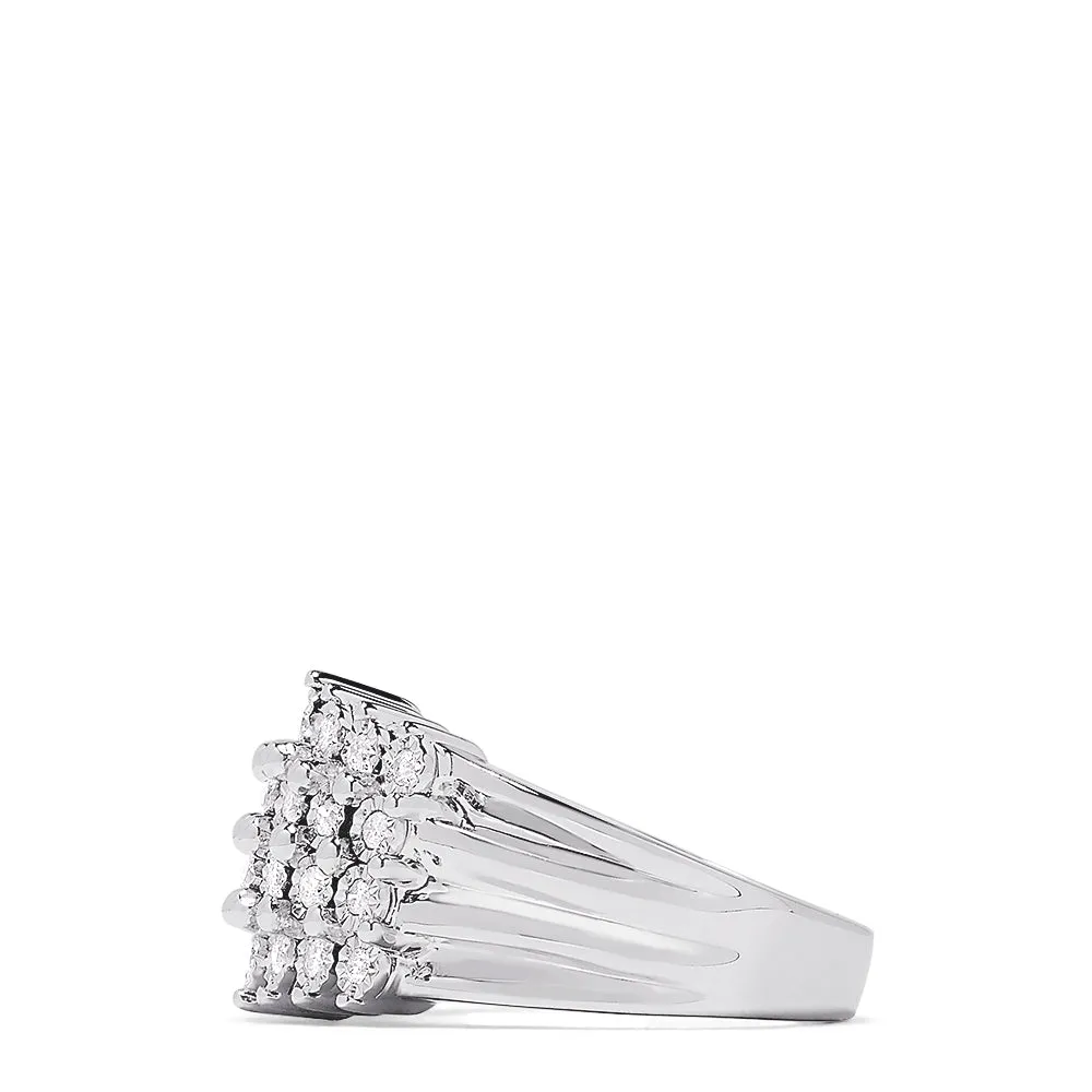 925 Sterling Silver Diamond Ring, 0.49 TCW sold by Effy product image thumbnail 3