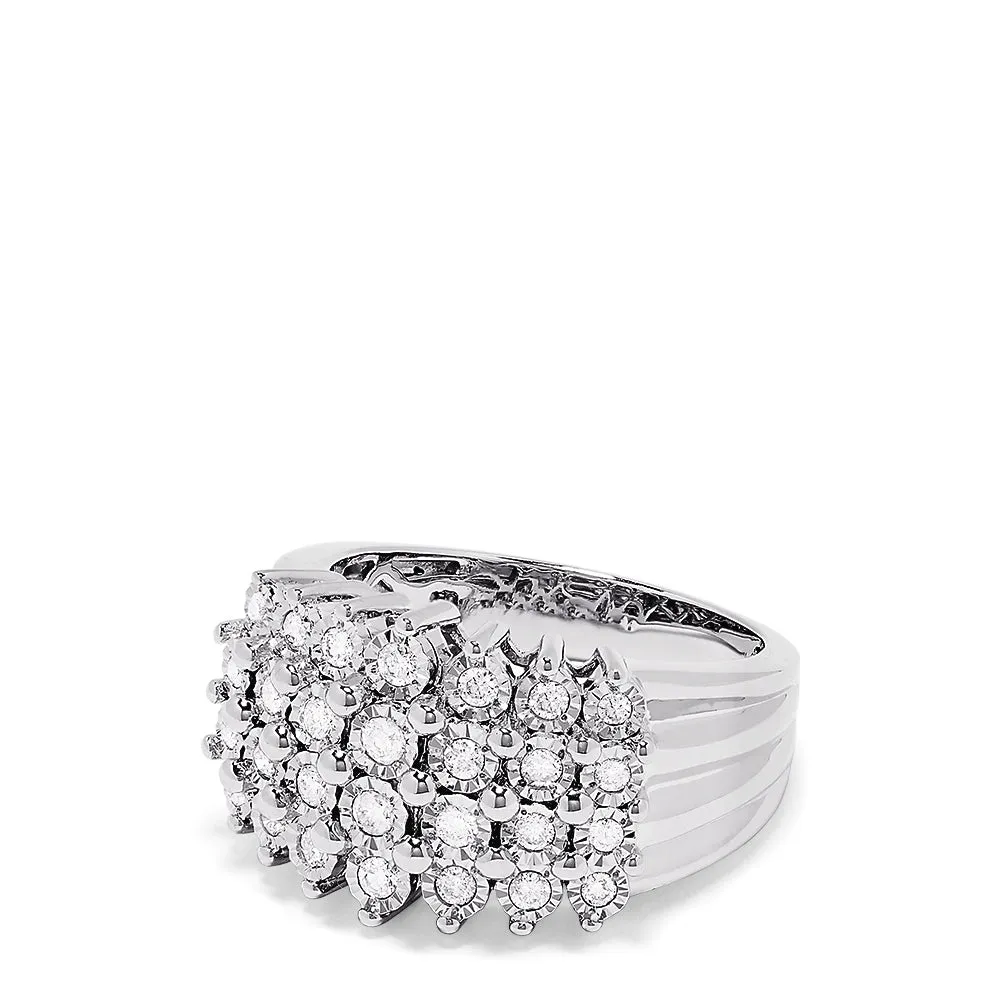 925 Sterling Silver Diamond Ring, 0.49 TCW sold by Effy product image thumbnail 2