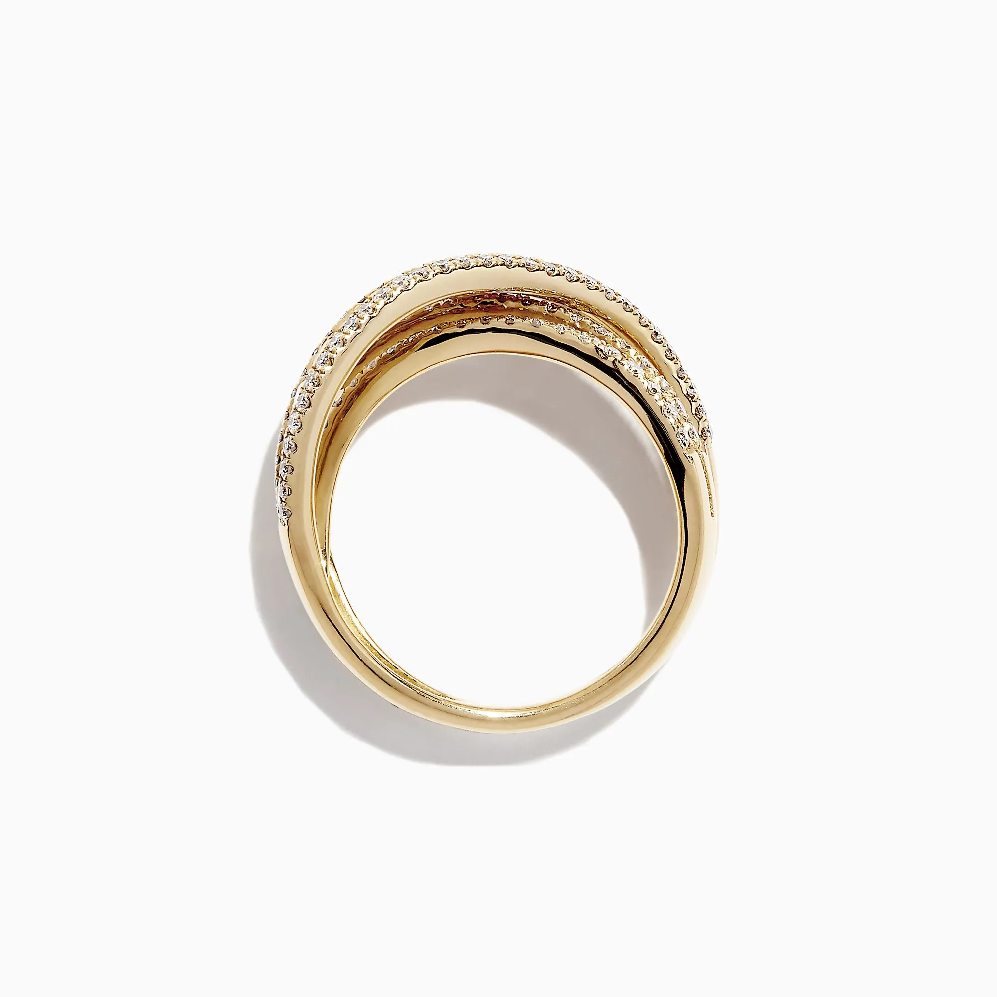 Watercolors 14K Yellow Gold Multi Sapphire and Diamond Ring, 2.05 TCW sold by Effy product image thumbnail 4