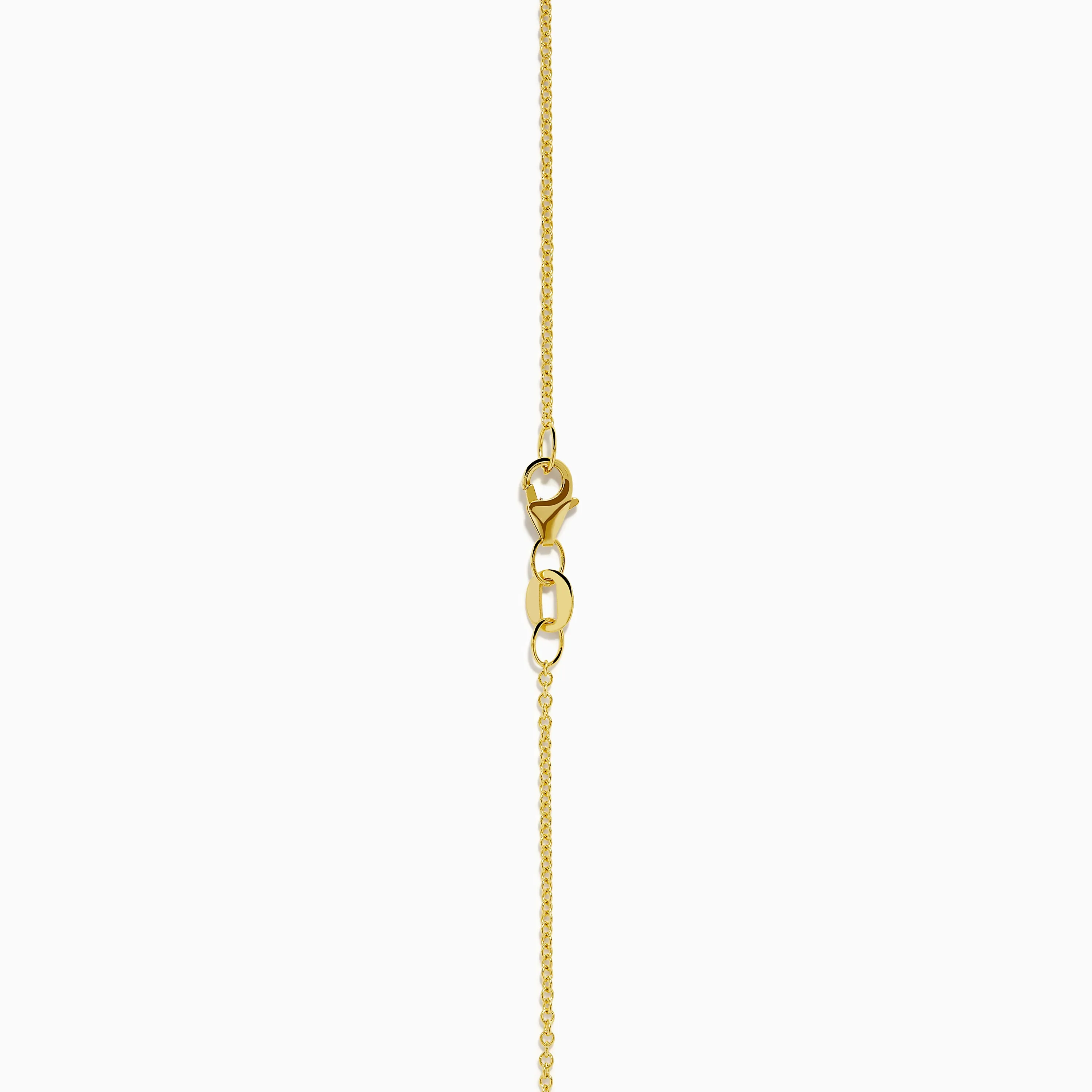 Novelty 14K Yellow Gold White and Black Diamond Horse Pendant sold by Effy product image thumbnail 4