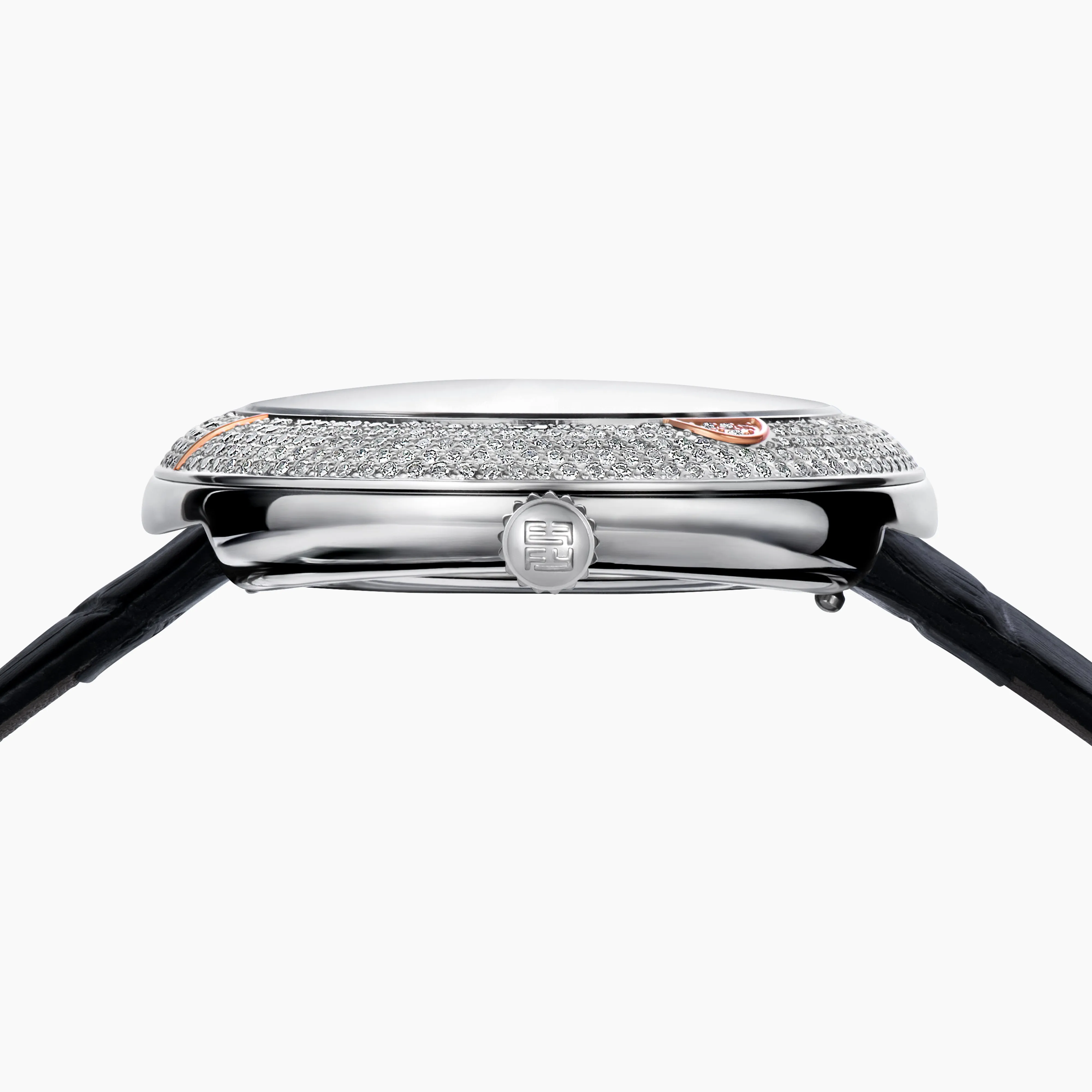 39MM Swiss Made Stainless Steel Signature Panther Watch with Diamonds sold by Effy product image thumbnail 4