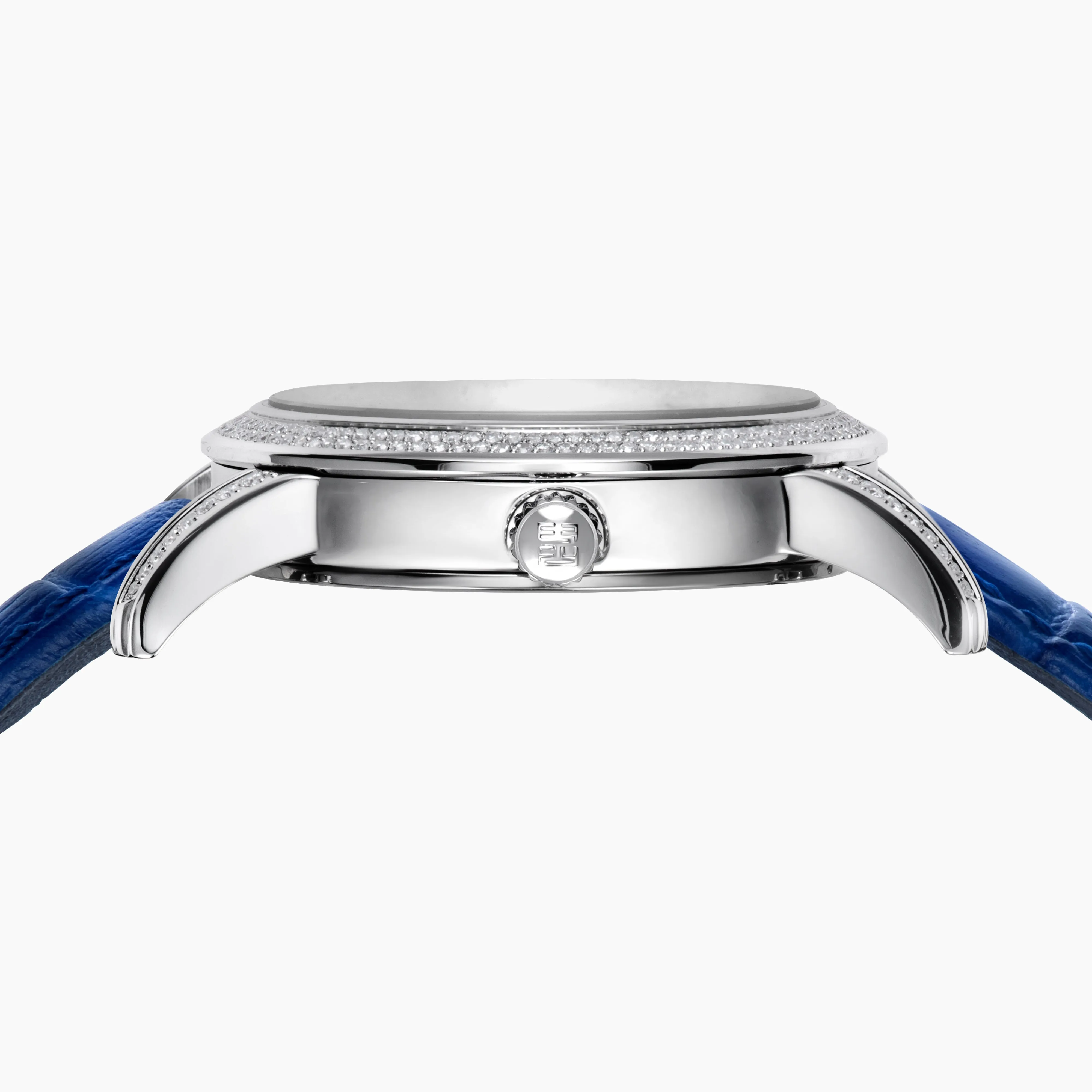 38MM Swiss Made Stainless Steel with Diamonds and Blue Topaz sold by Effy product image thumbnail 4