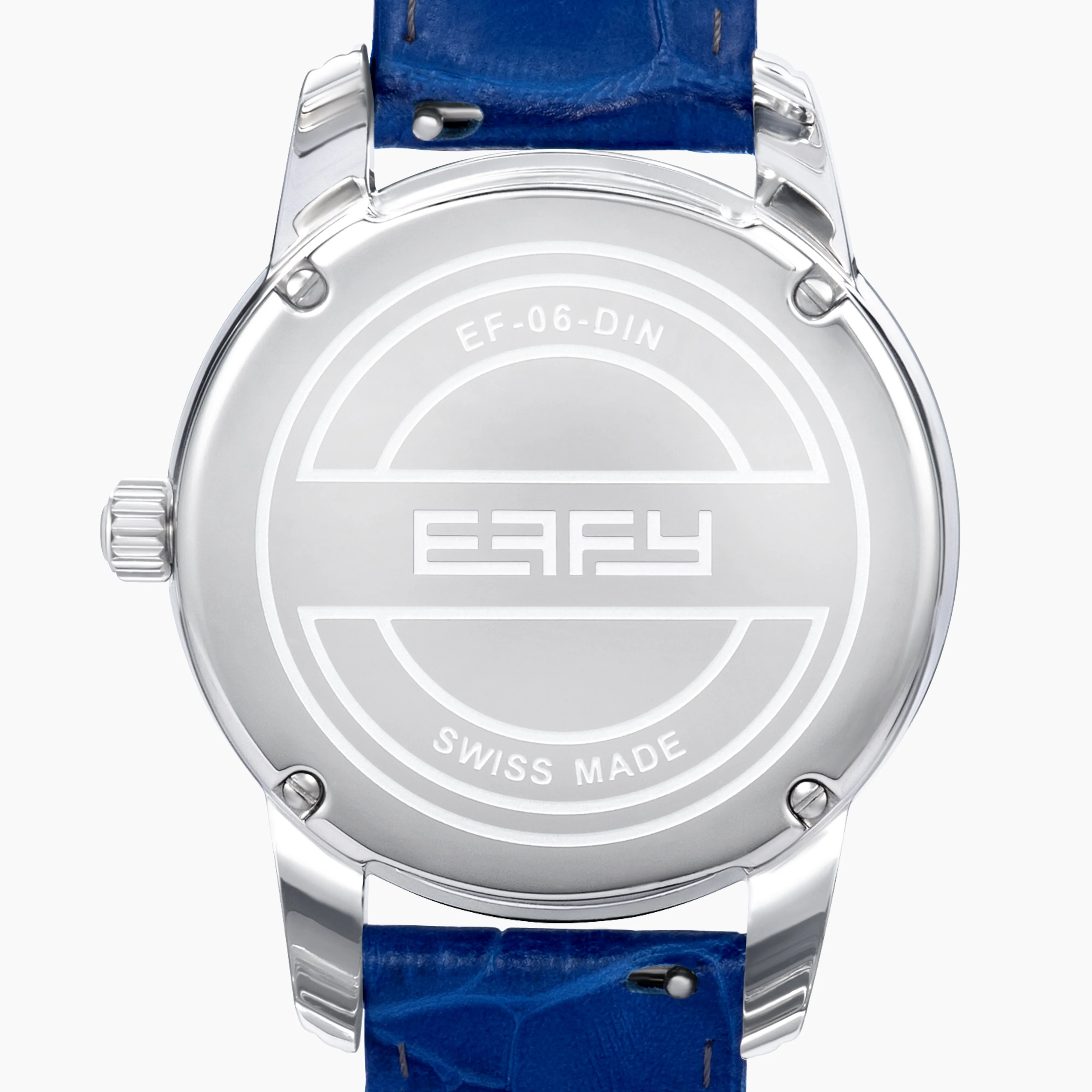 38MM Swiss Made Stainless Steel with Diamonds and Blue Topaz sold by Effy product image thumbnail 2