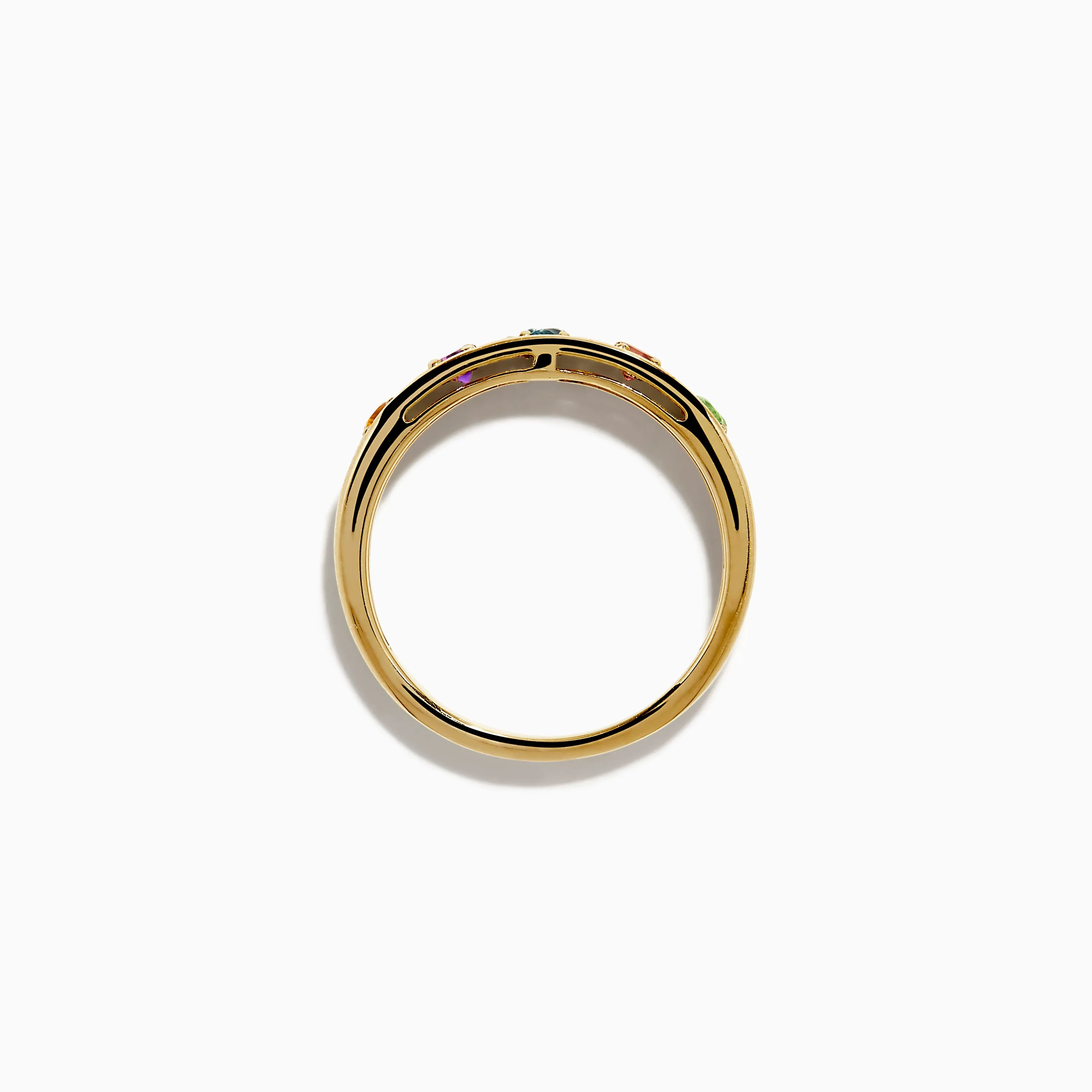 14K Yellow Gold Multi Colored Gemstone Band sold by Effy product image thumbnail 3