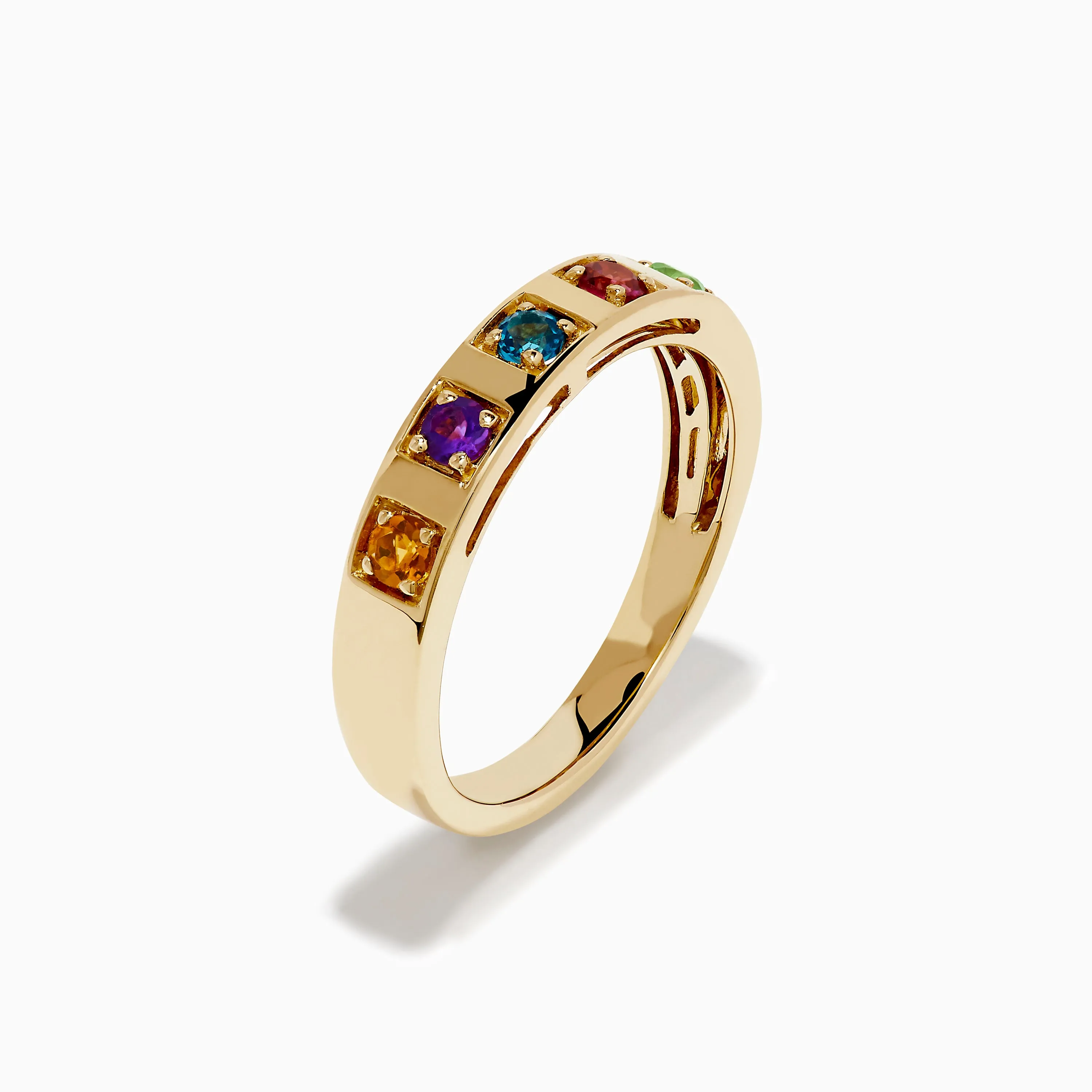 14K Yellow Gold Multi Colored Gemstone Band sold by Effy product image thumbnail 4