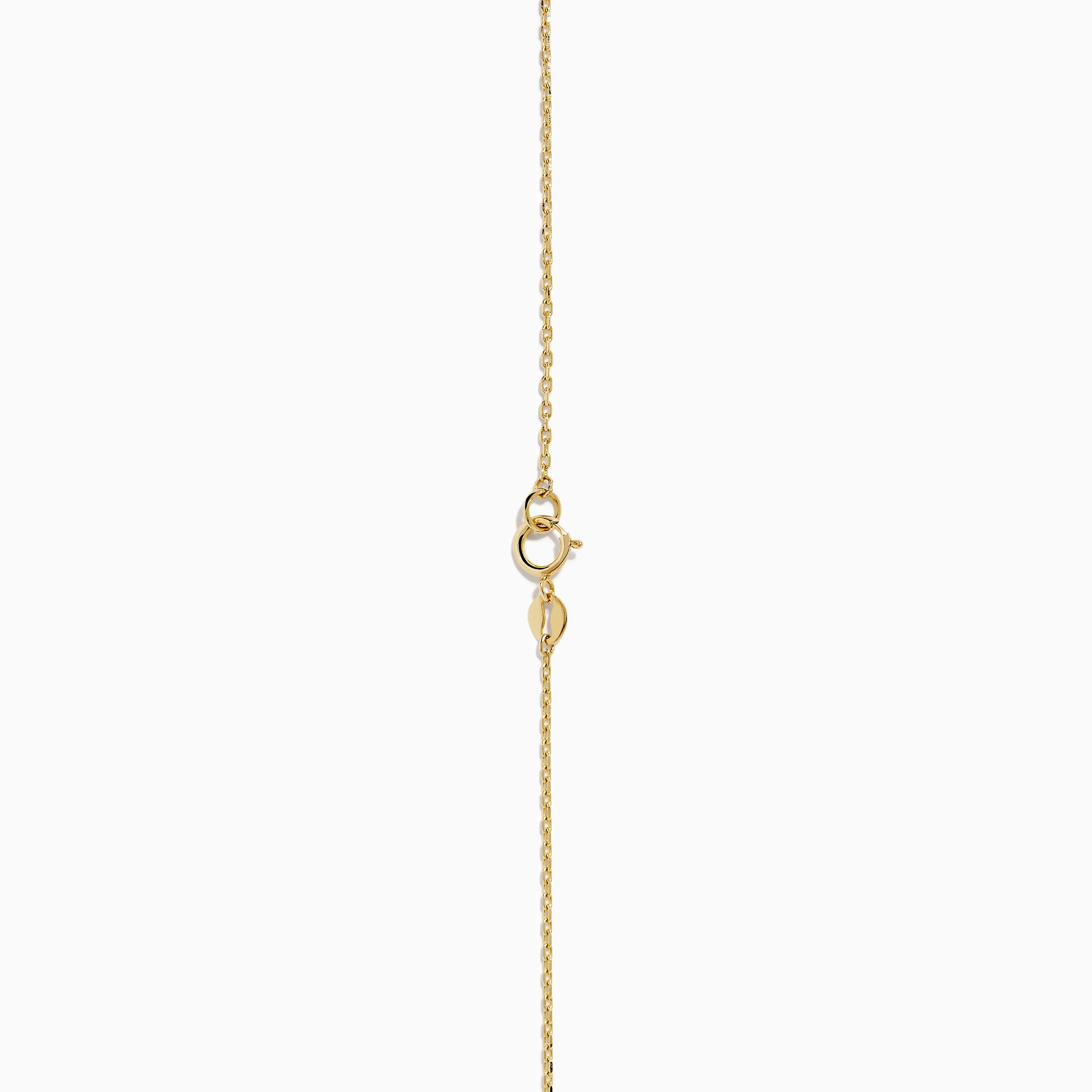 14K Yellow Gold Oval Charm Station Necklace sold by Effy product image thumbnail 4