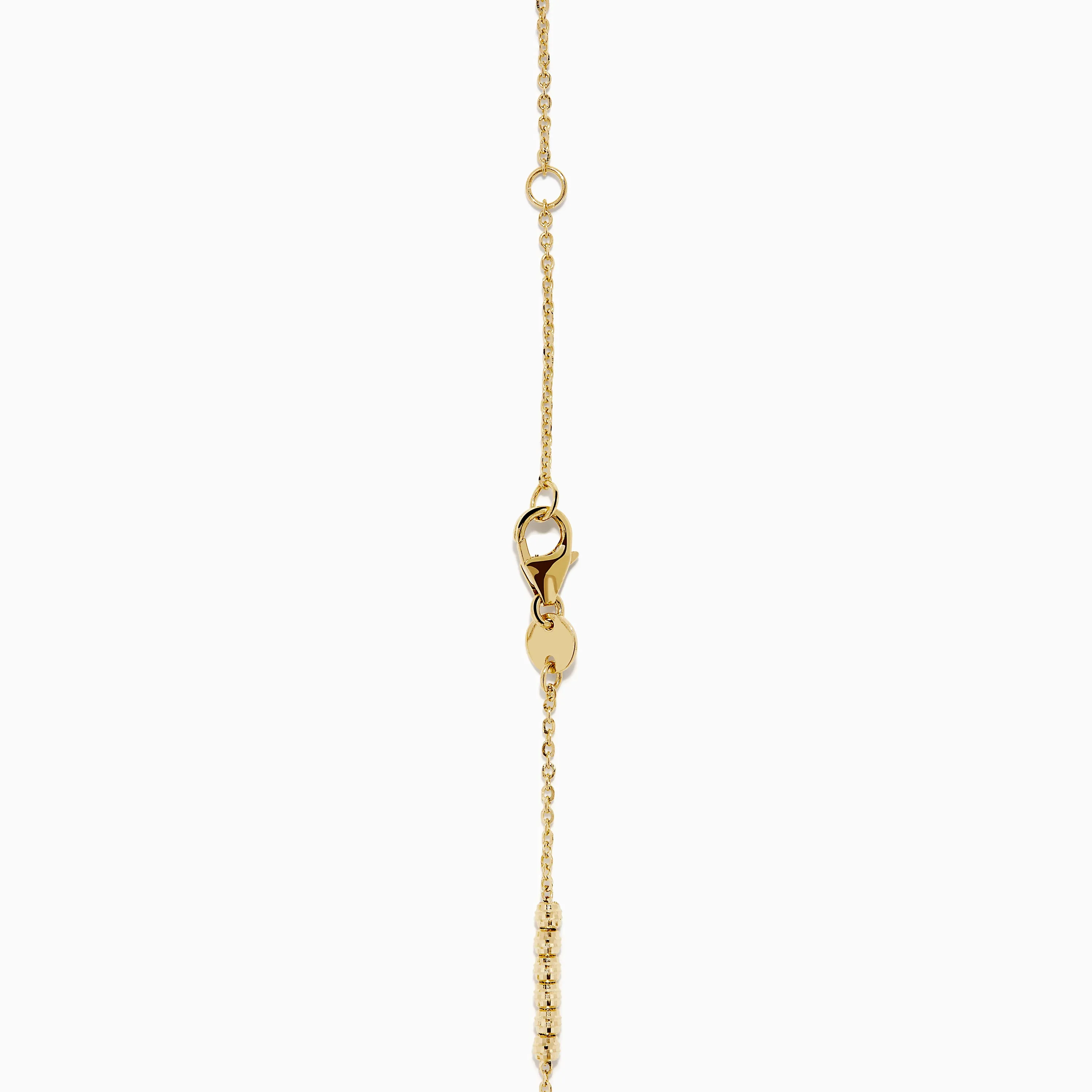 14K Yellow Gold Beaded Station Anklet sold by Effy product image thumbnail 4