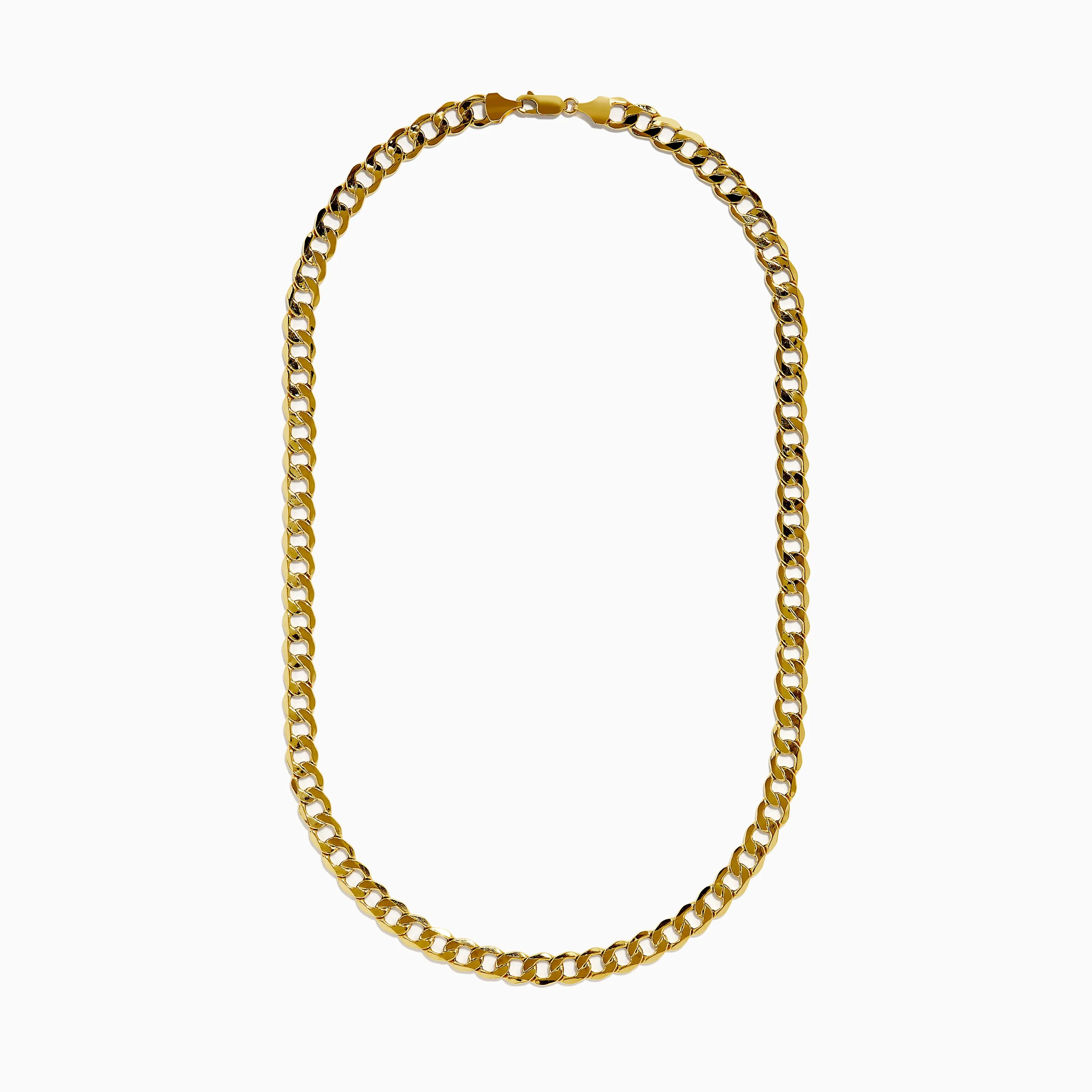 Men's 14K Yellow Gold Curb Link Chain Necklace sold by Effy product image thumbnail 3