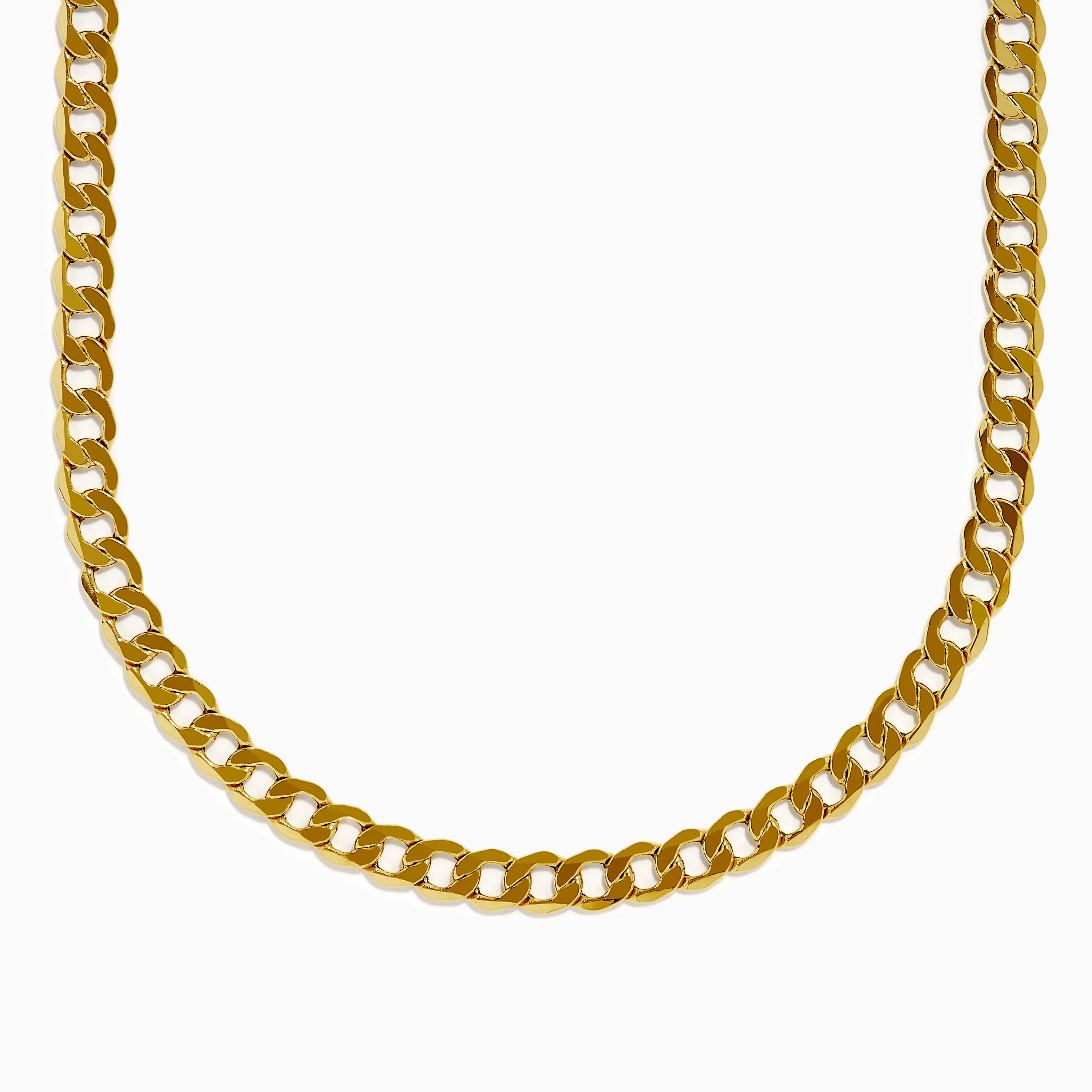 Men's 14K Yellow Gold Curb Link Chain Necklace sold by Effy